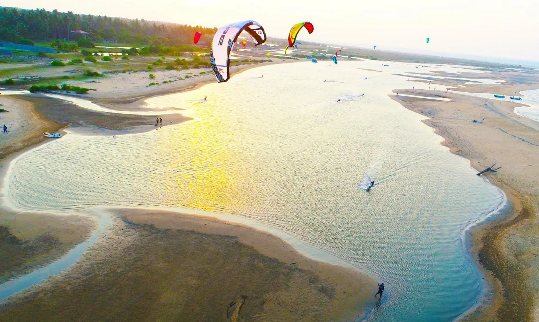 Bird's eye view in Blue Whale Resort & Kite Surfing
