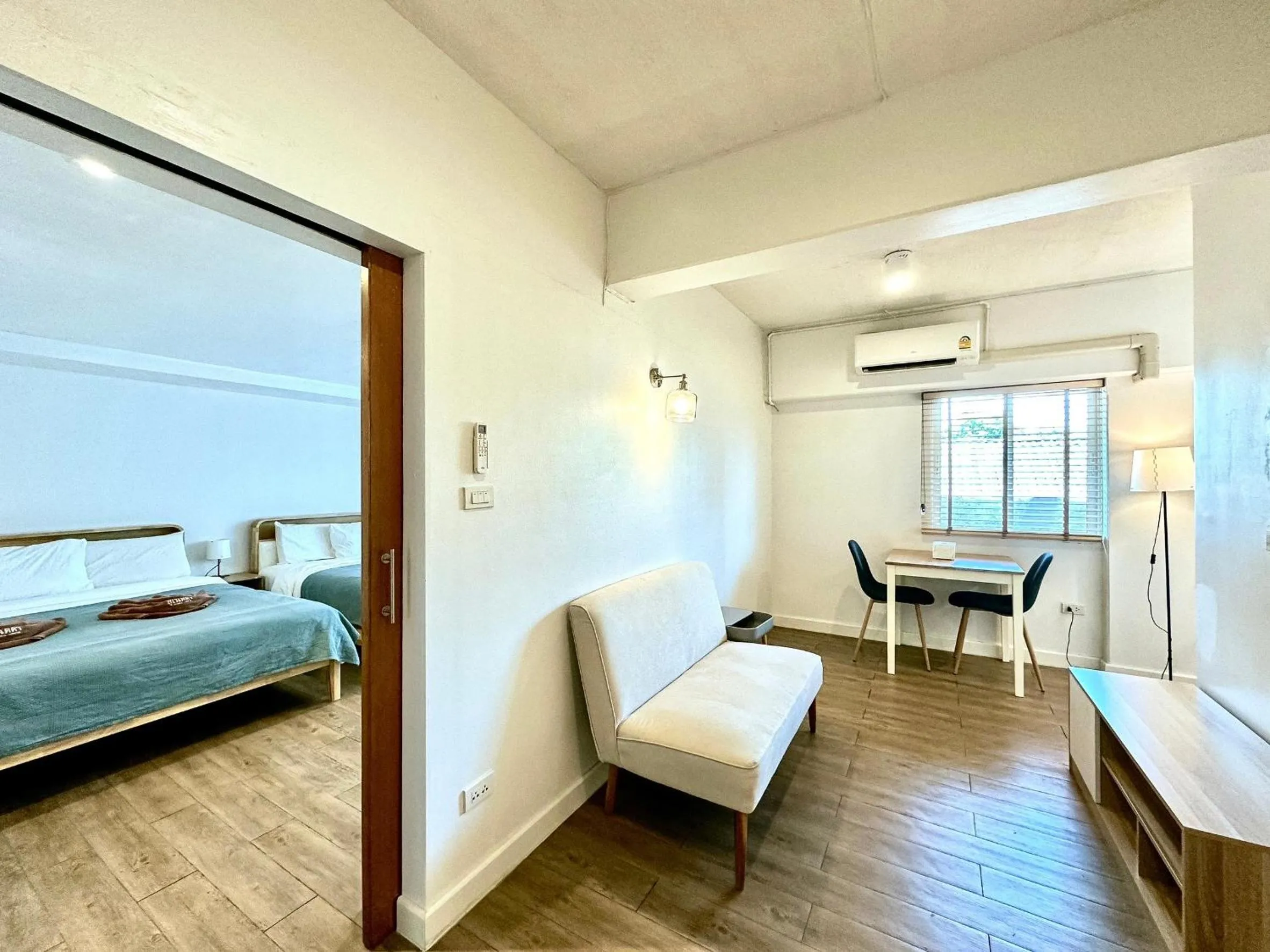 Living room, Bed in Suneta Hostel Chiangmai