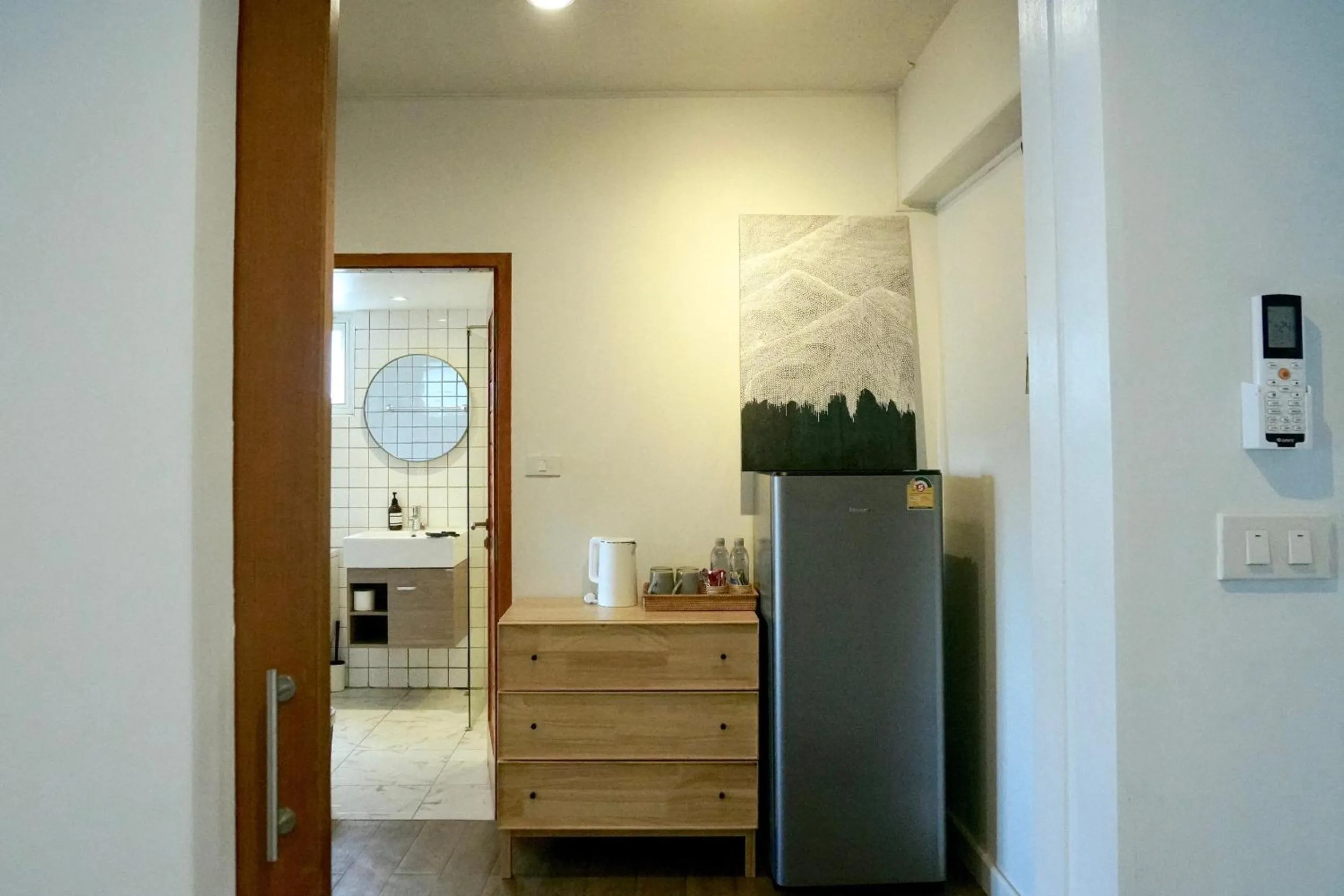 Living room in Suneta Hostel Chiangmai