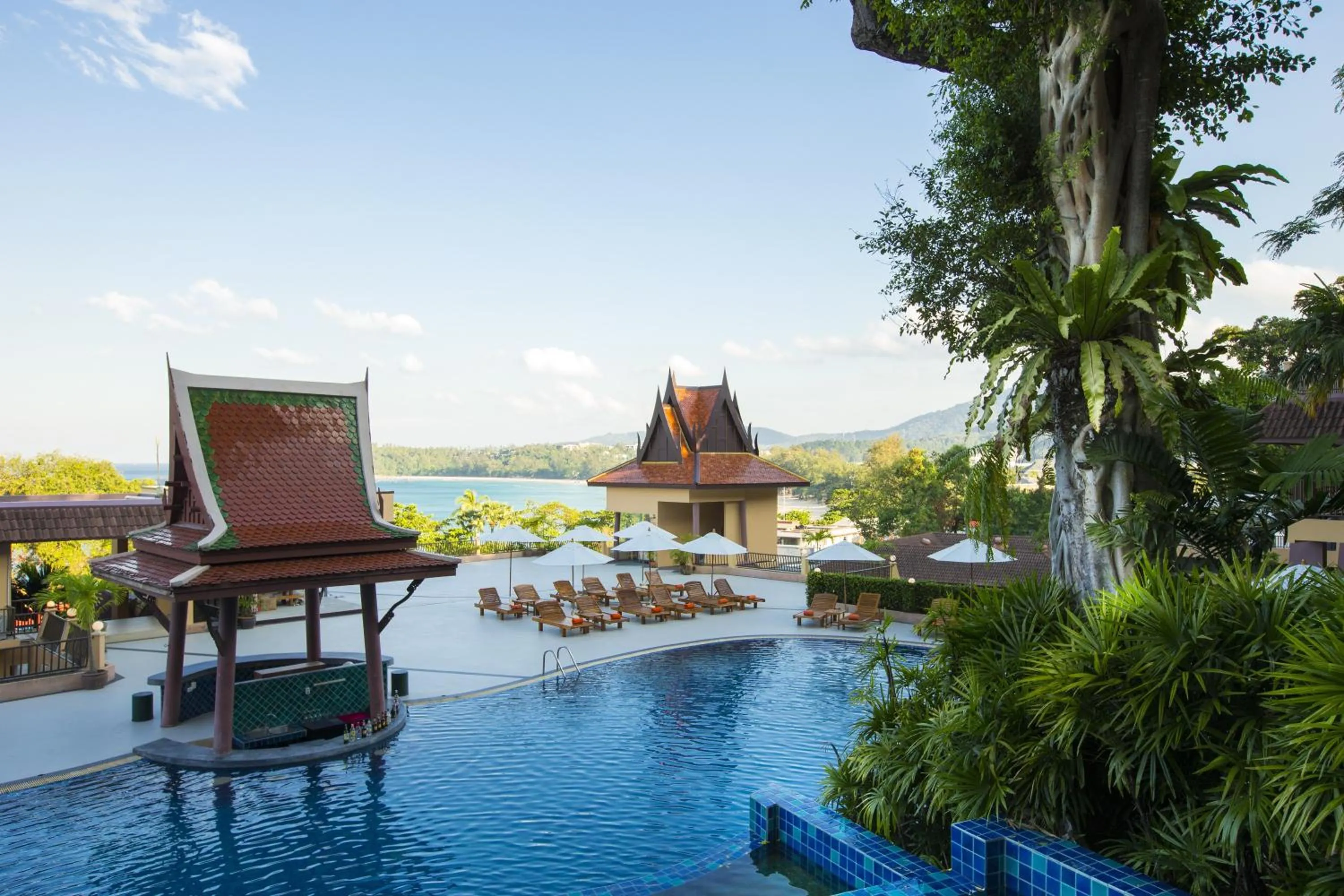 Swimming pool in Chanalai Garden Resort, Kata Beach