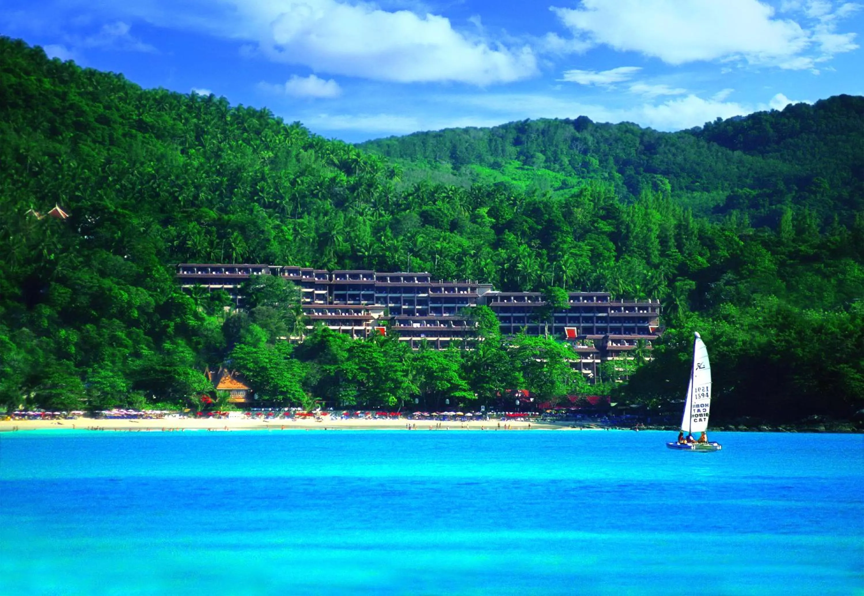 Facade/entrance in Chanalai Garden Resort, Kata Beach