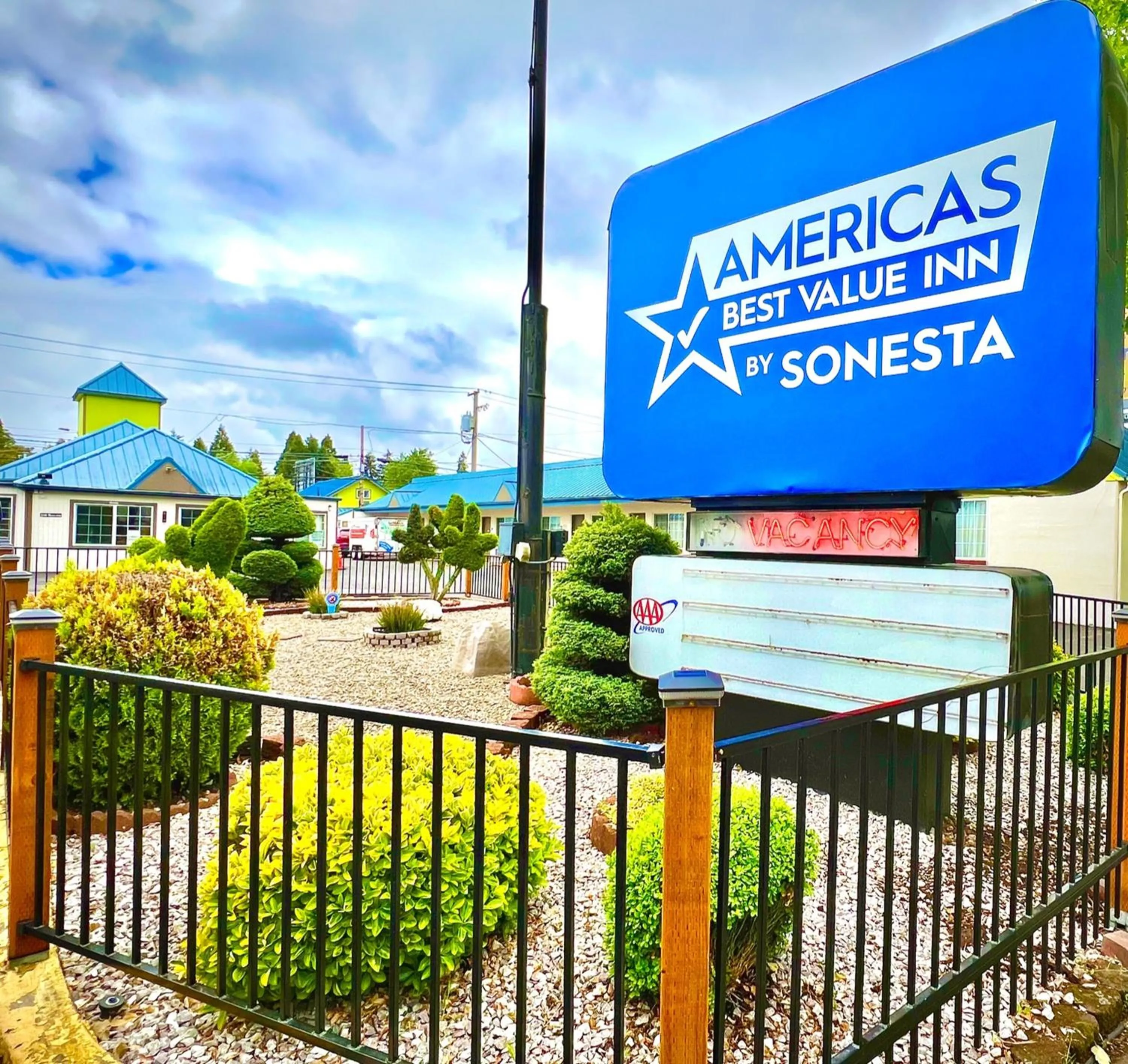 Property logo or sign in Americas Best Value Inn Eugene