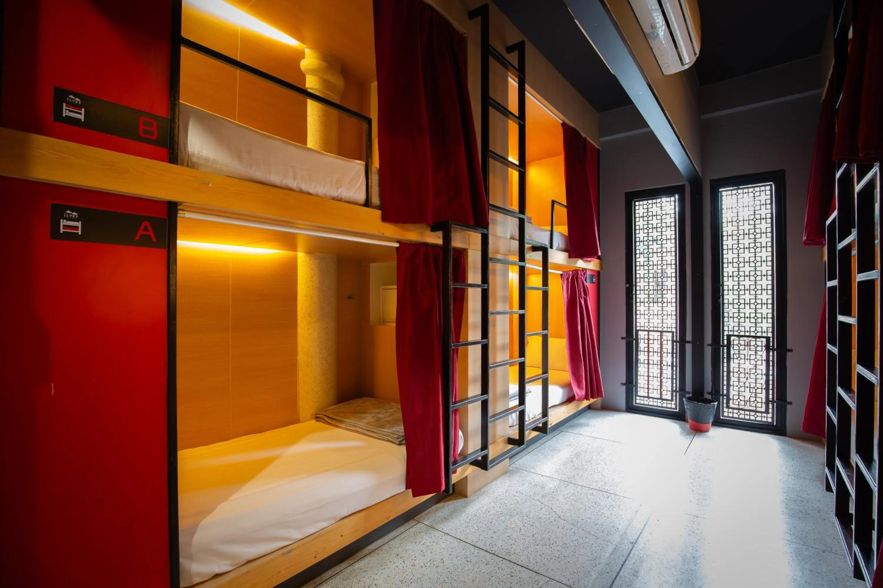 Bed in CLOUD on Saladaeng Silom Hostel Bangkok