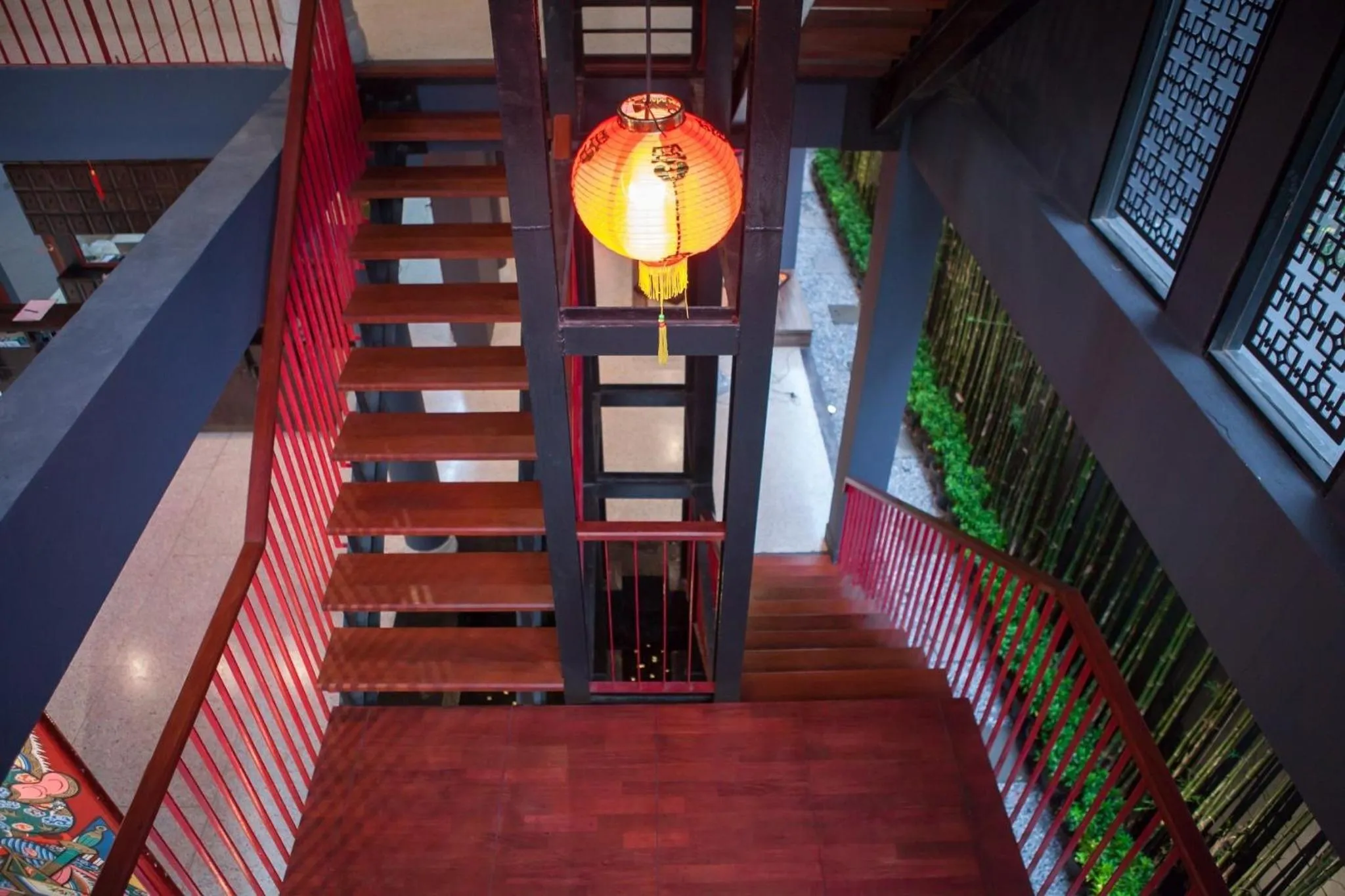 Property building in CLOUD on Saladaeng Silom Hostel Bangkok