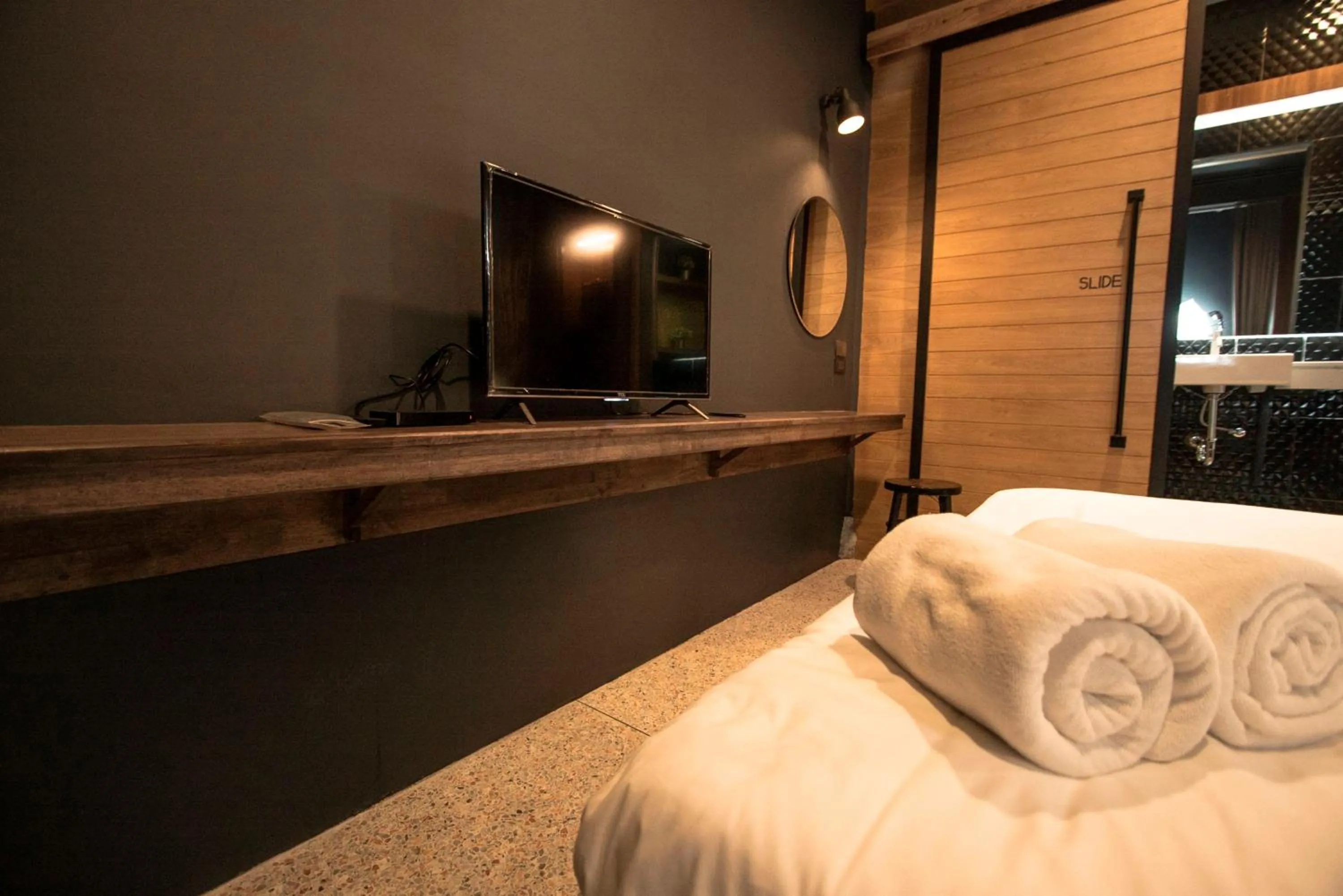 Decorative detail, Bed in CLOUD on Saladaeng Silom Hostel Bangkok