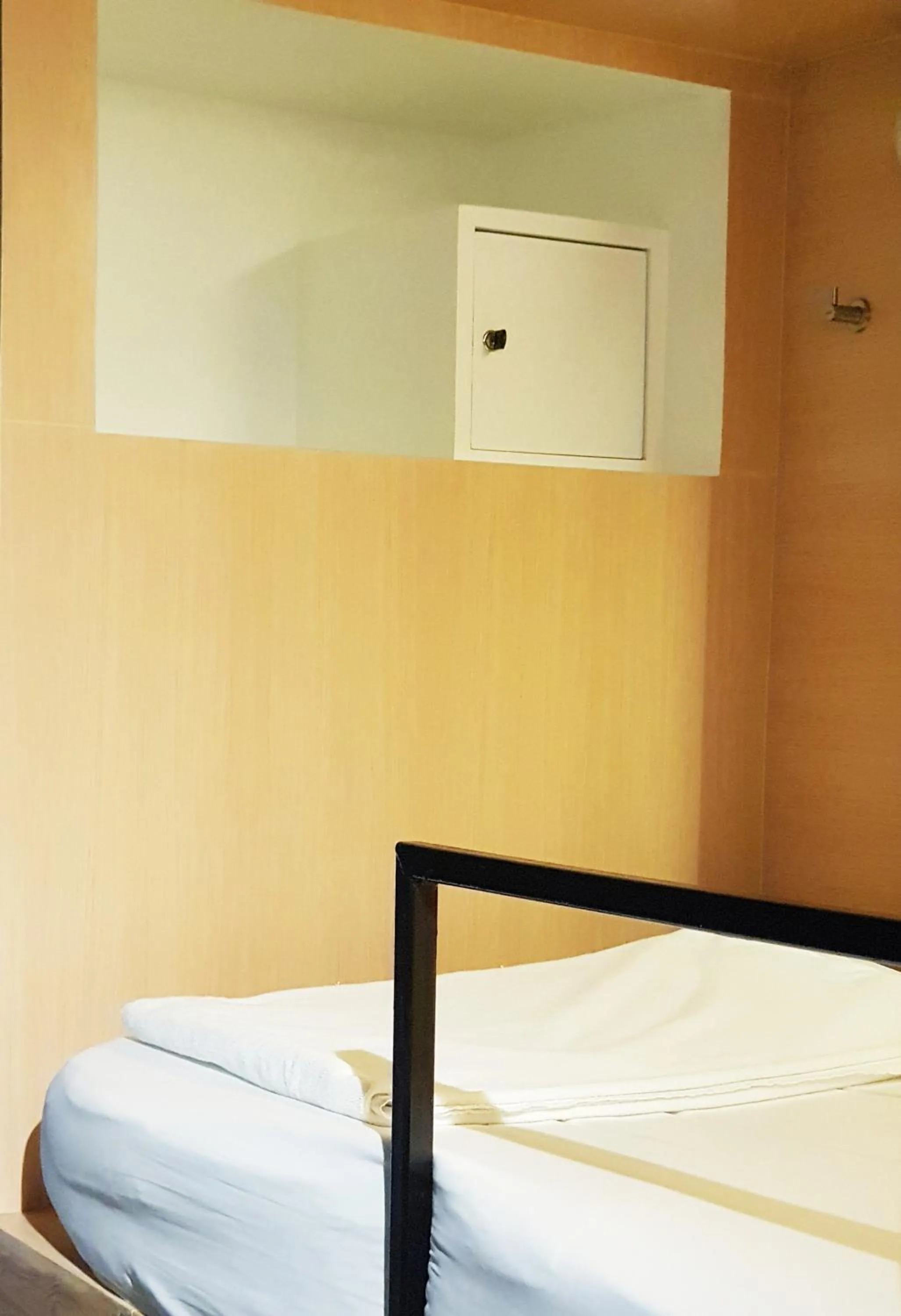 Bedroom, Bed in CLOUD on Saladaeng Silom Hostel Bangkok