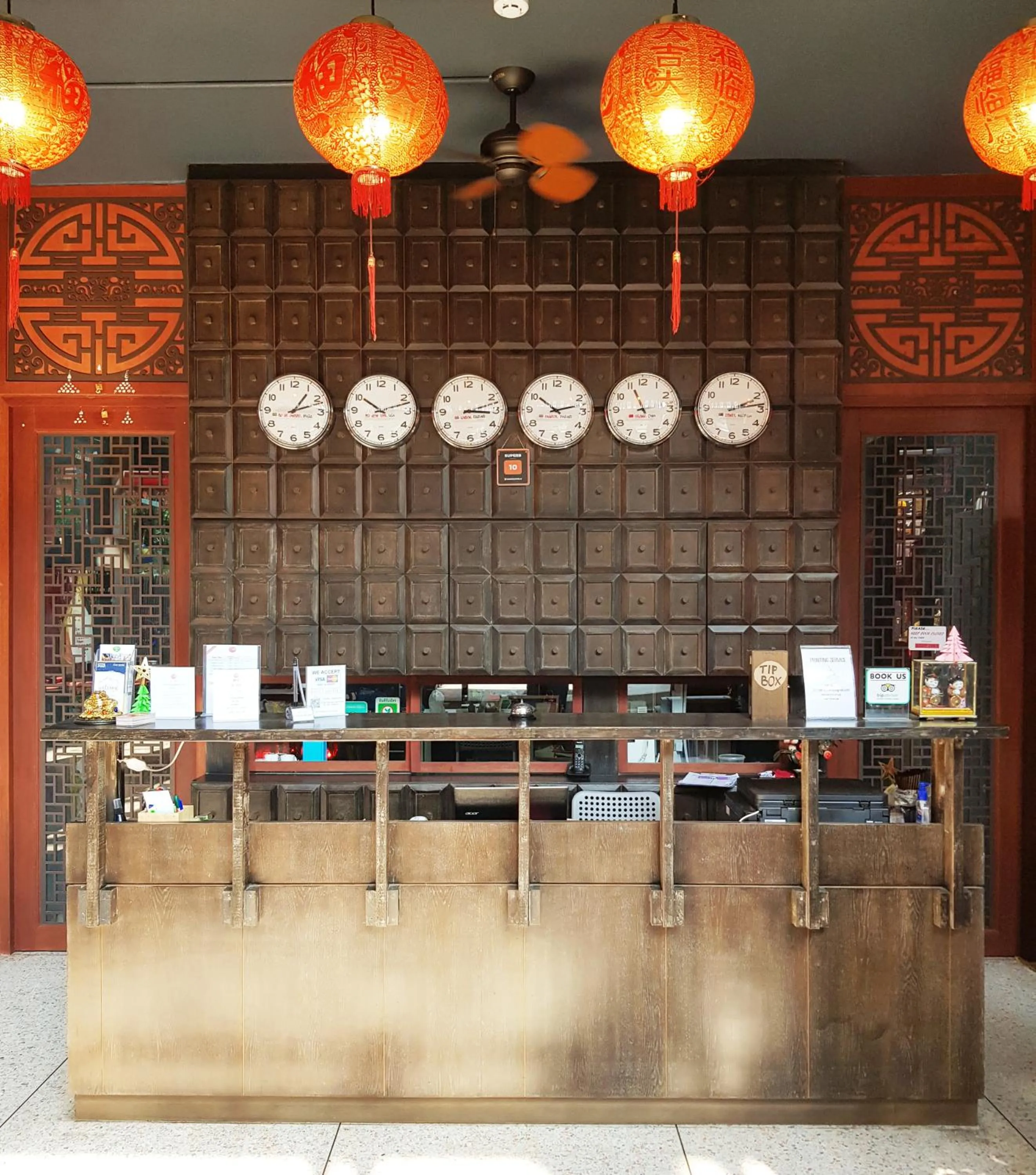 Lobby or reception in CLOUD on Saladaeng Silom Hostel Bangkok