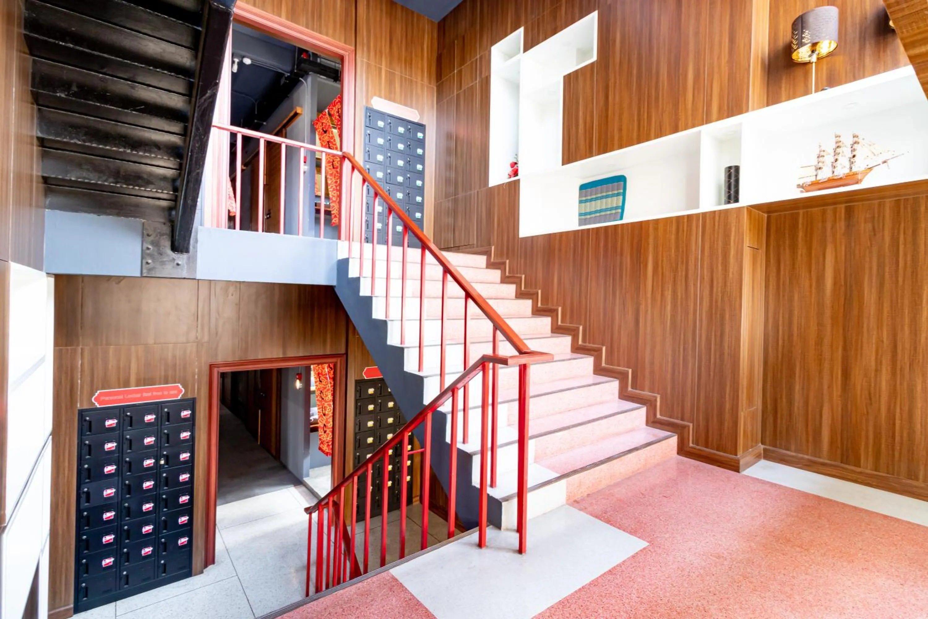 Bathroom in CLOUD on Saladaeng Silom Hostel Bangkok