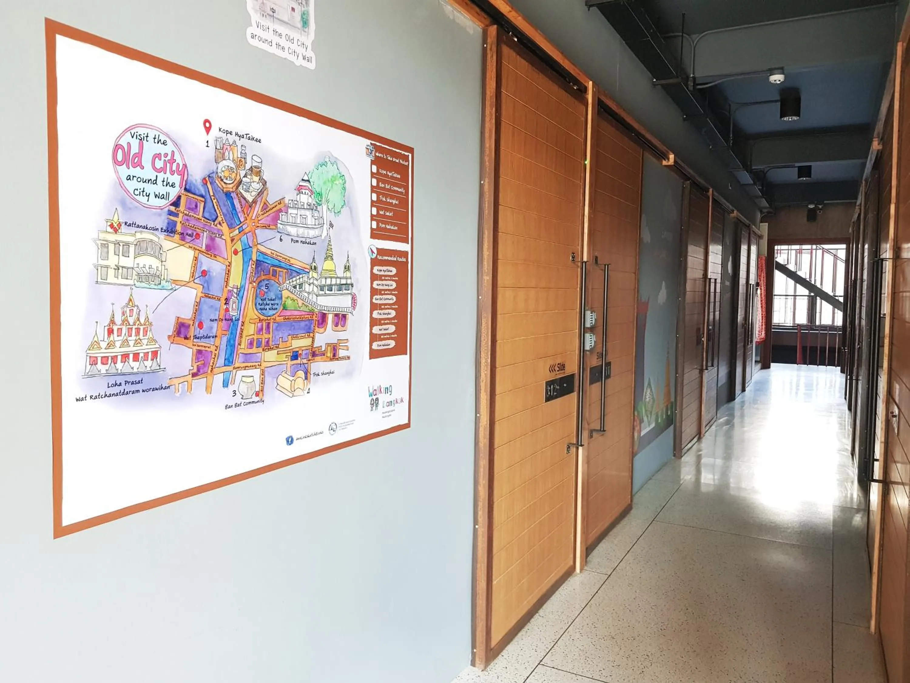 Balcony/Terrace in CLOUD on Saladaeng Silom Hostel Bangkok