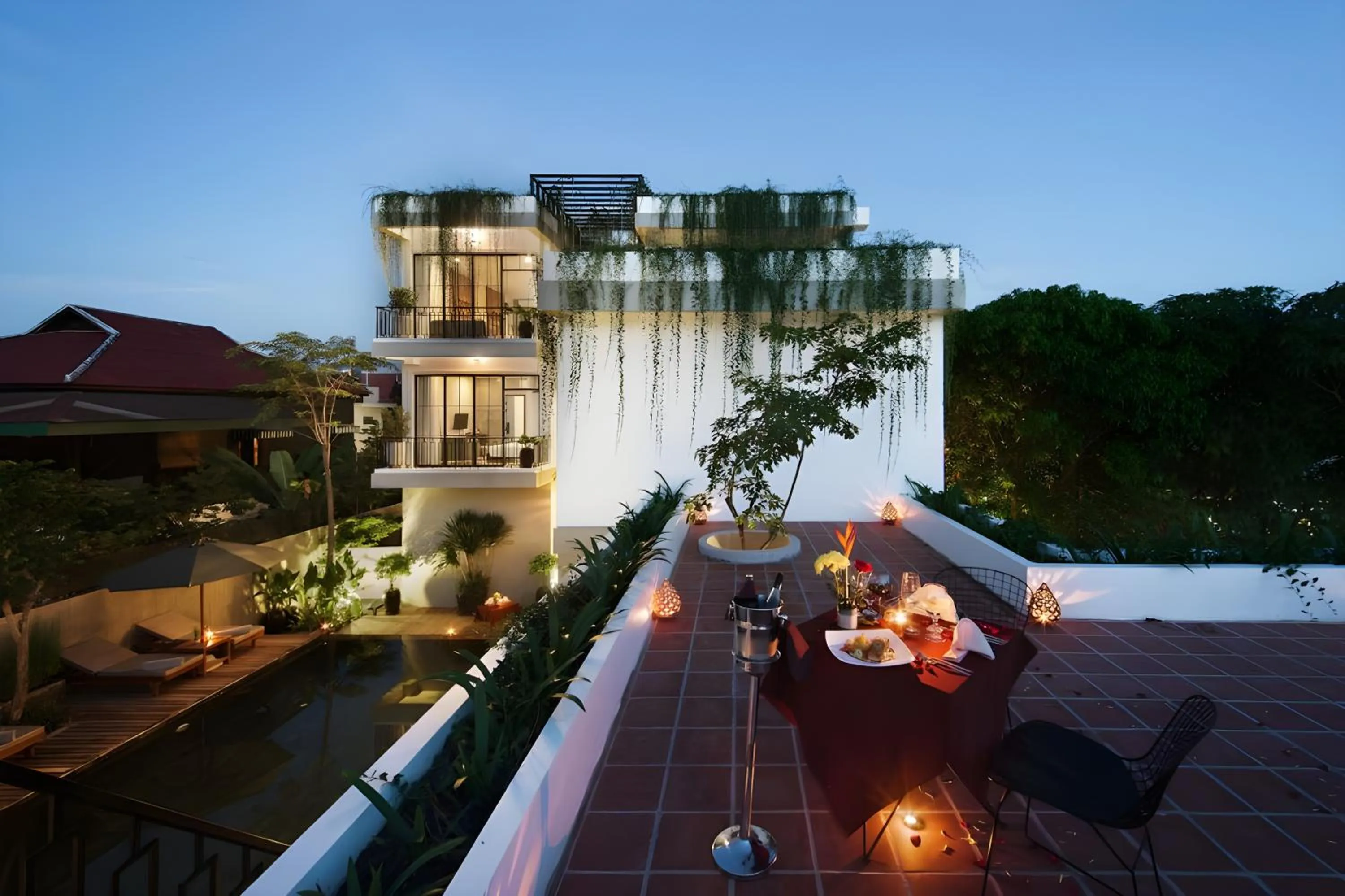 Balcony/Terrace in Vihara The City of Temples