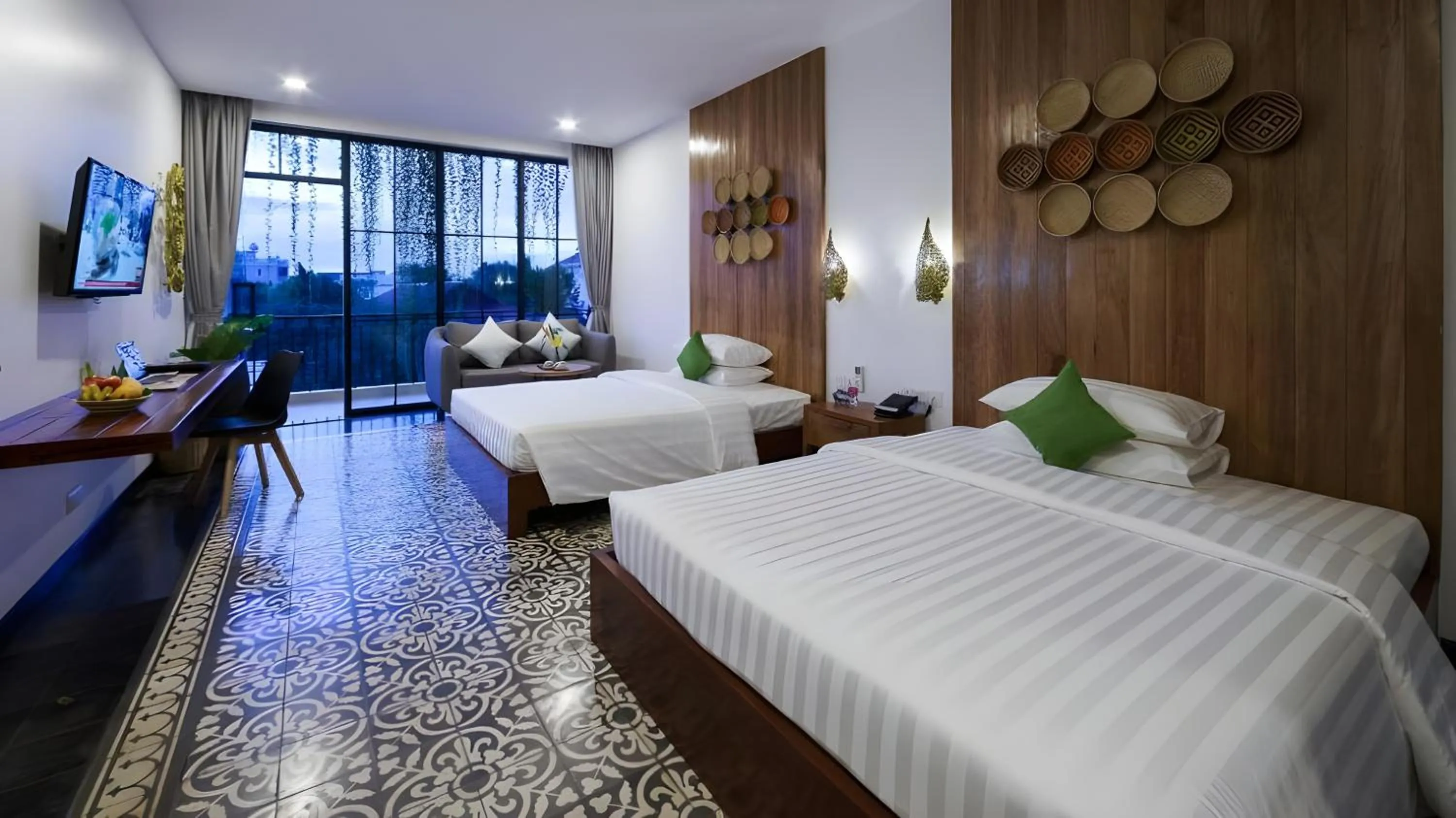 Bedroom, Bed in Vihara The City of Temples