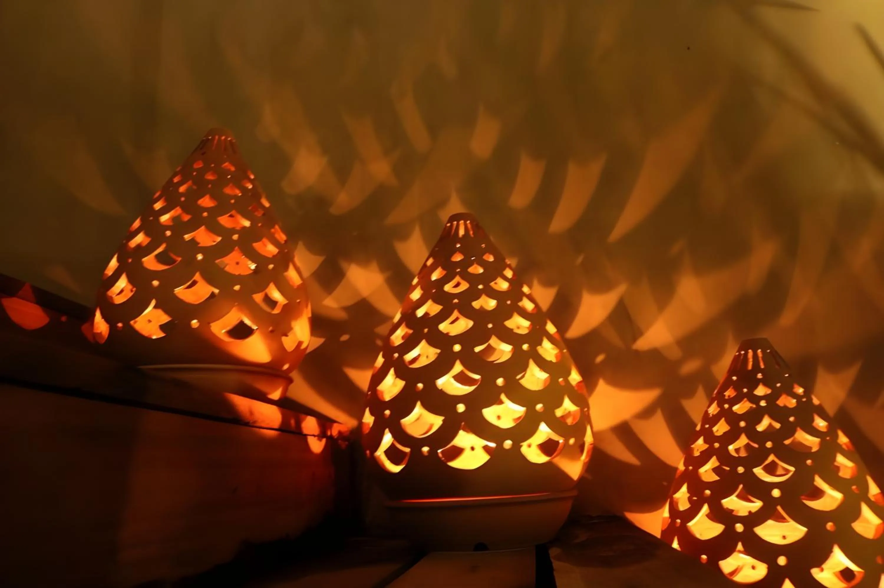 Night in Vihara The City of Temples