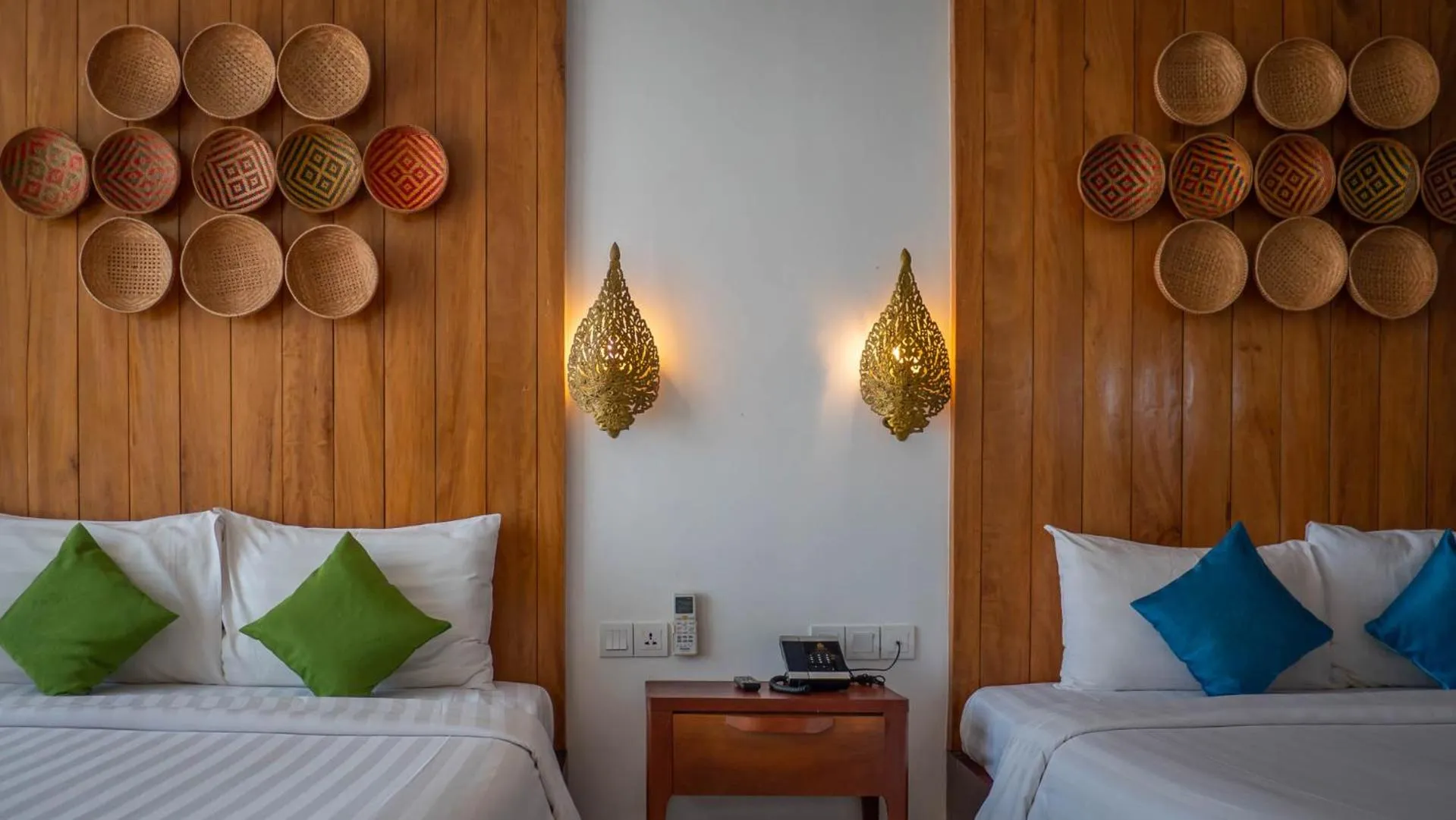 Living room, Bed in Vihara The City of Temples