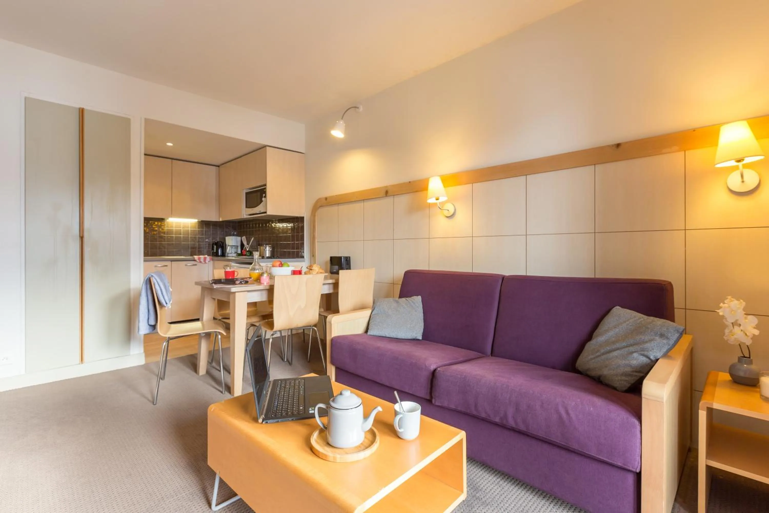 Coffee/tea facilities in Résidence Pierre & Vacances La Forêt