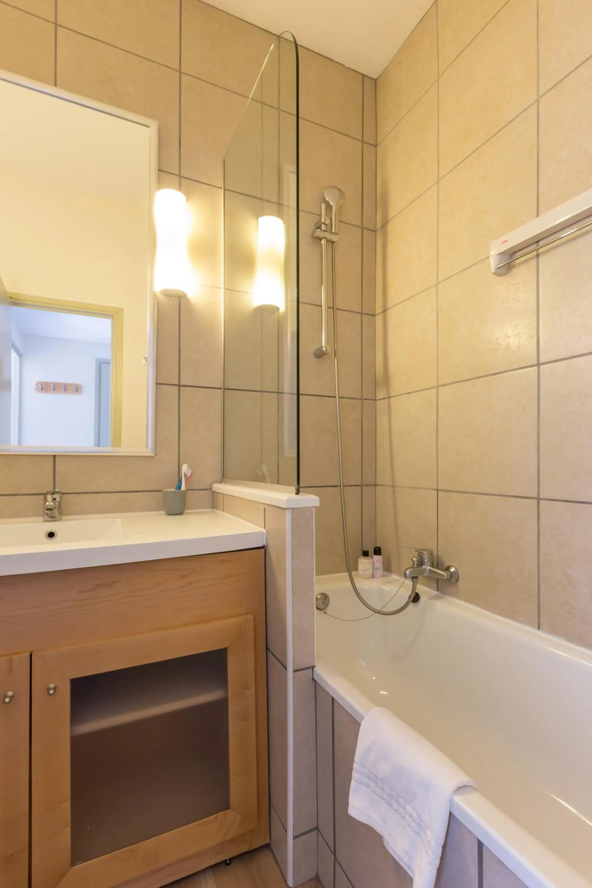 Bathroom in Résidence Pierre & Vacances La Forêt