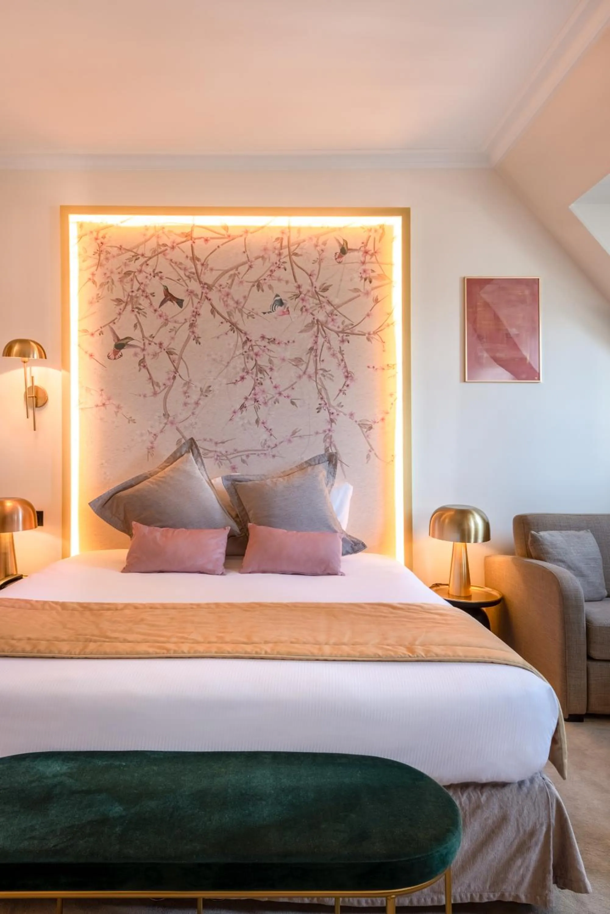 Bed in Princesse Caroline