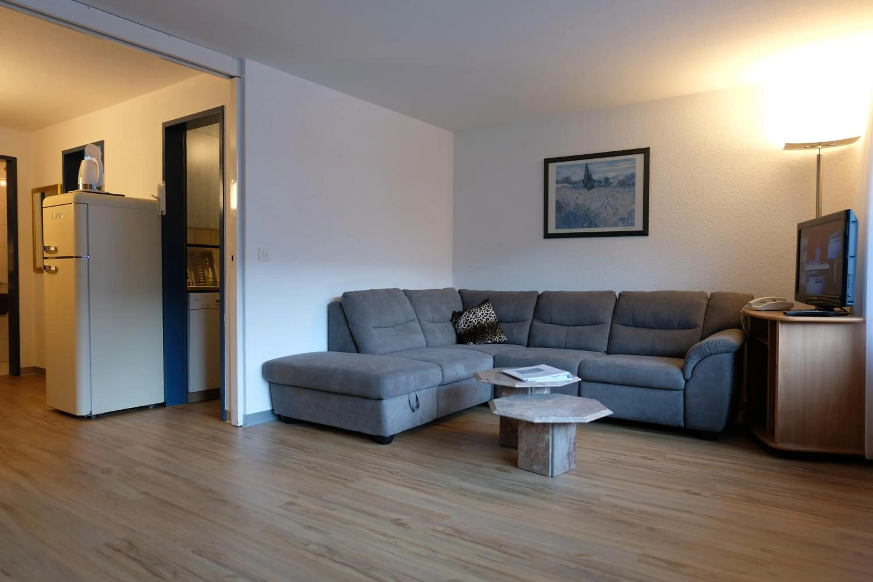 Living room in Artist Apartments & Hotel Garni