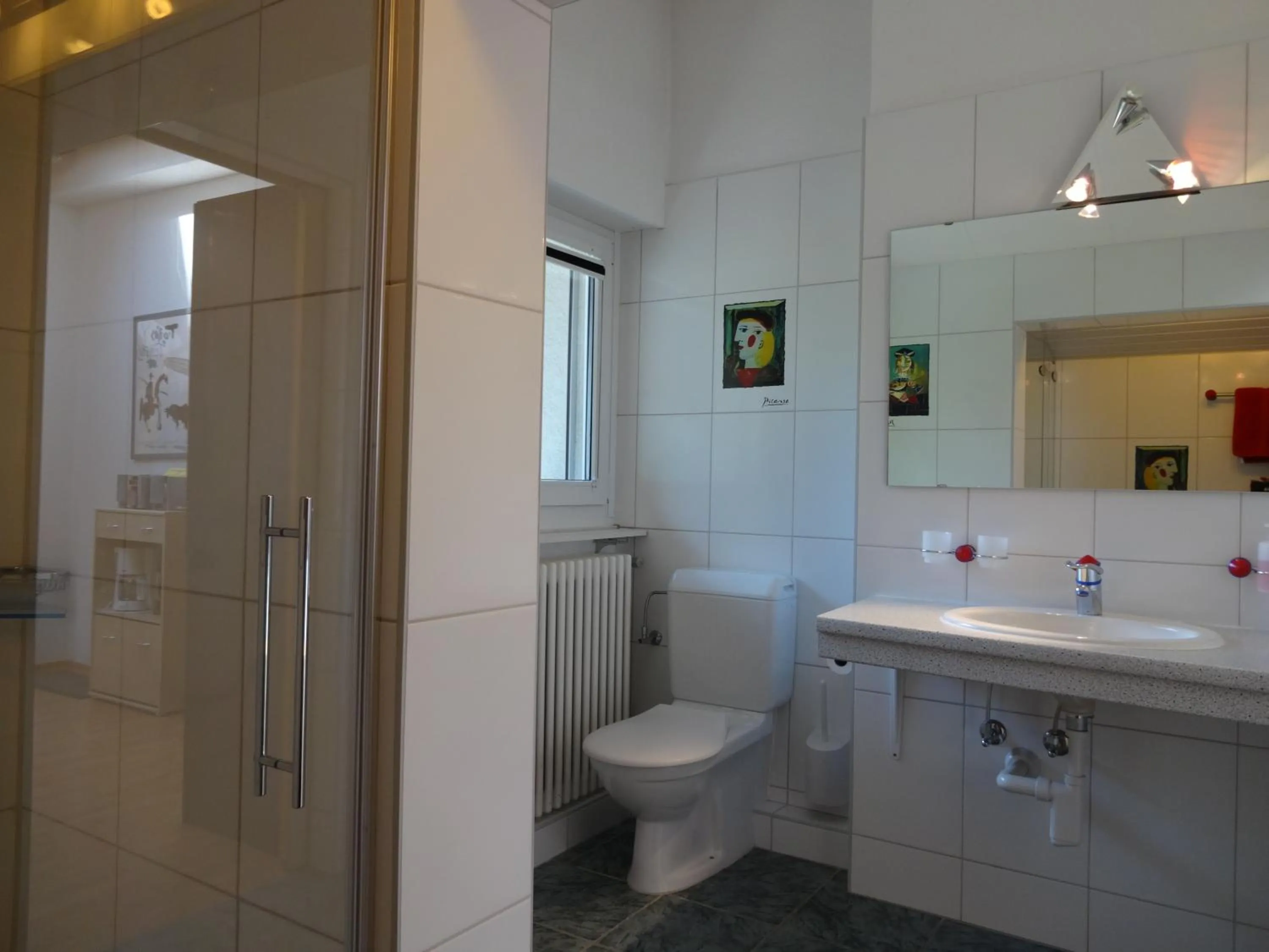 Toilet in Artist Apartments & Hotel Garni