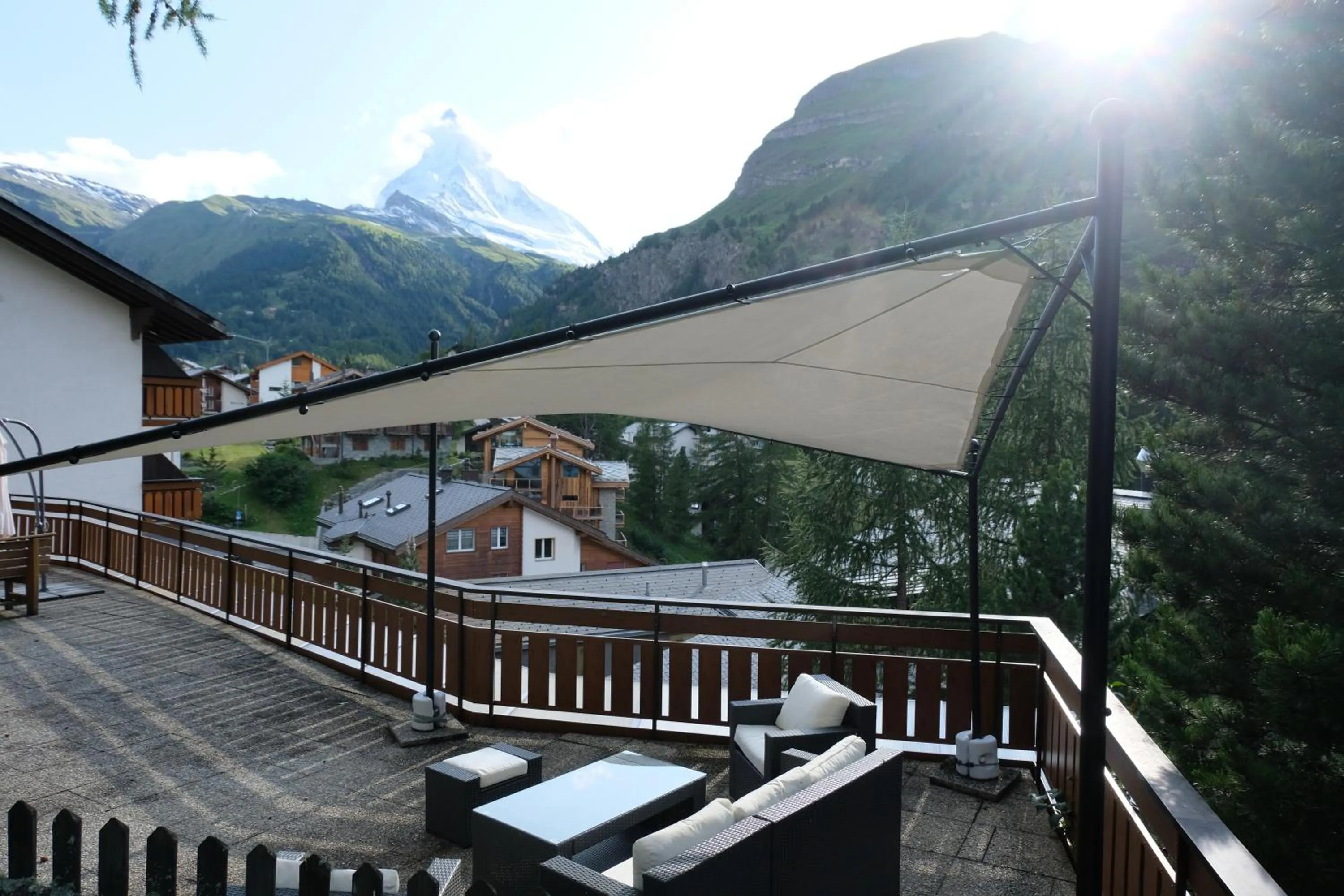 Balcony/Terrace in Artist Apartments & Hotel Garni