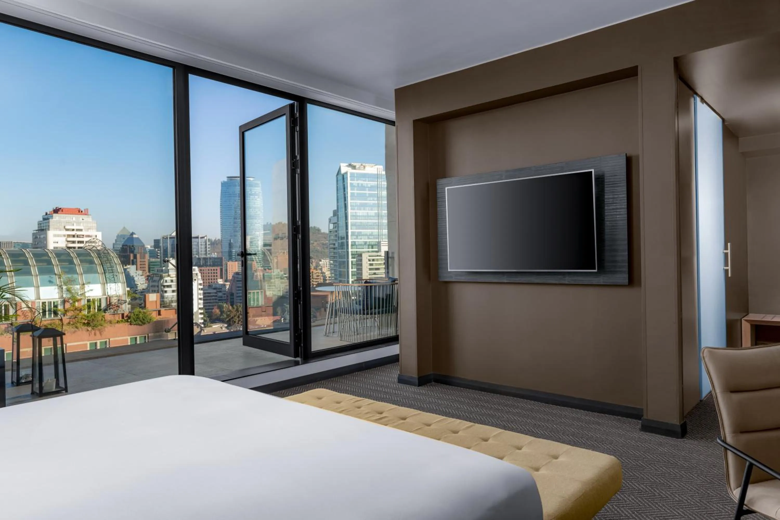 Bed in Hyatt Centric Las Condes Santiago