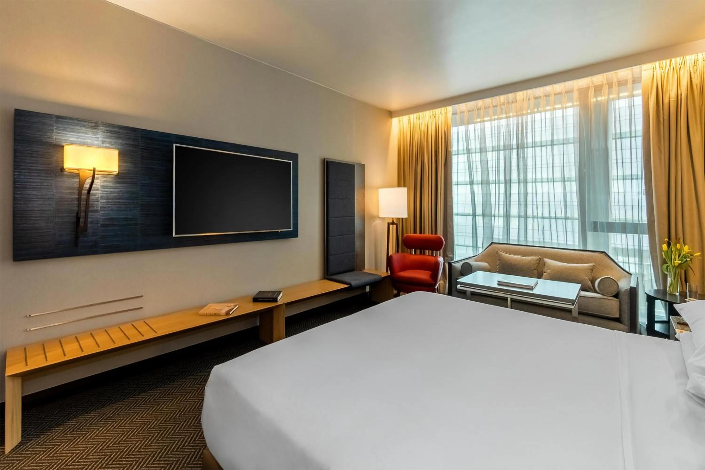 Bedroom, Bed in Hyatt Centric Las Condes Santiago