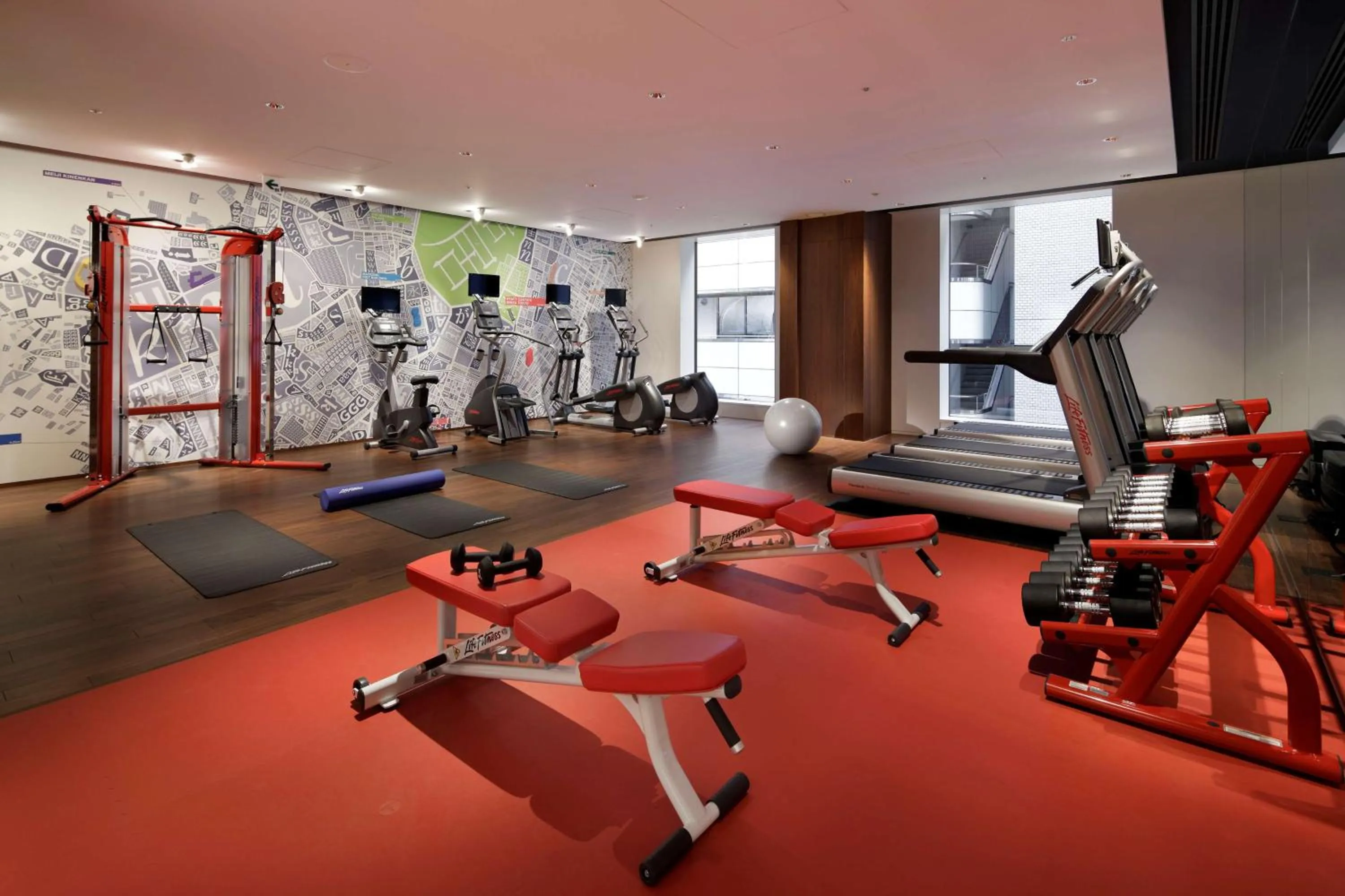 Fitness centre/facilities in Hyatt Centric Ginza Tokyo