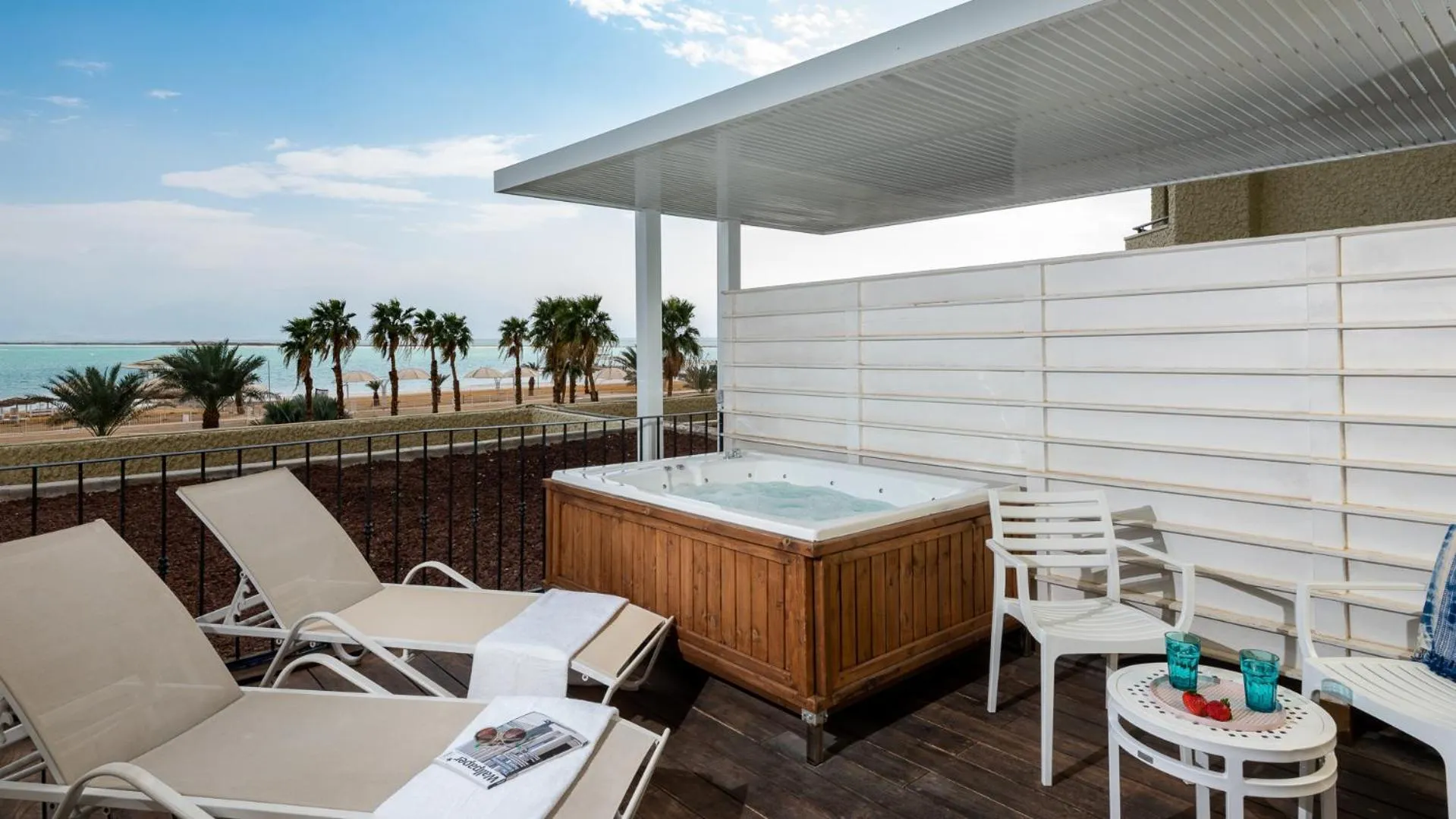 Balcony/Terrace in Herods Dead Sea – A Premium Collection by Fattal Hotels