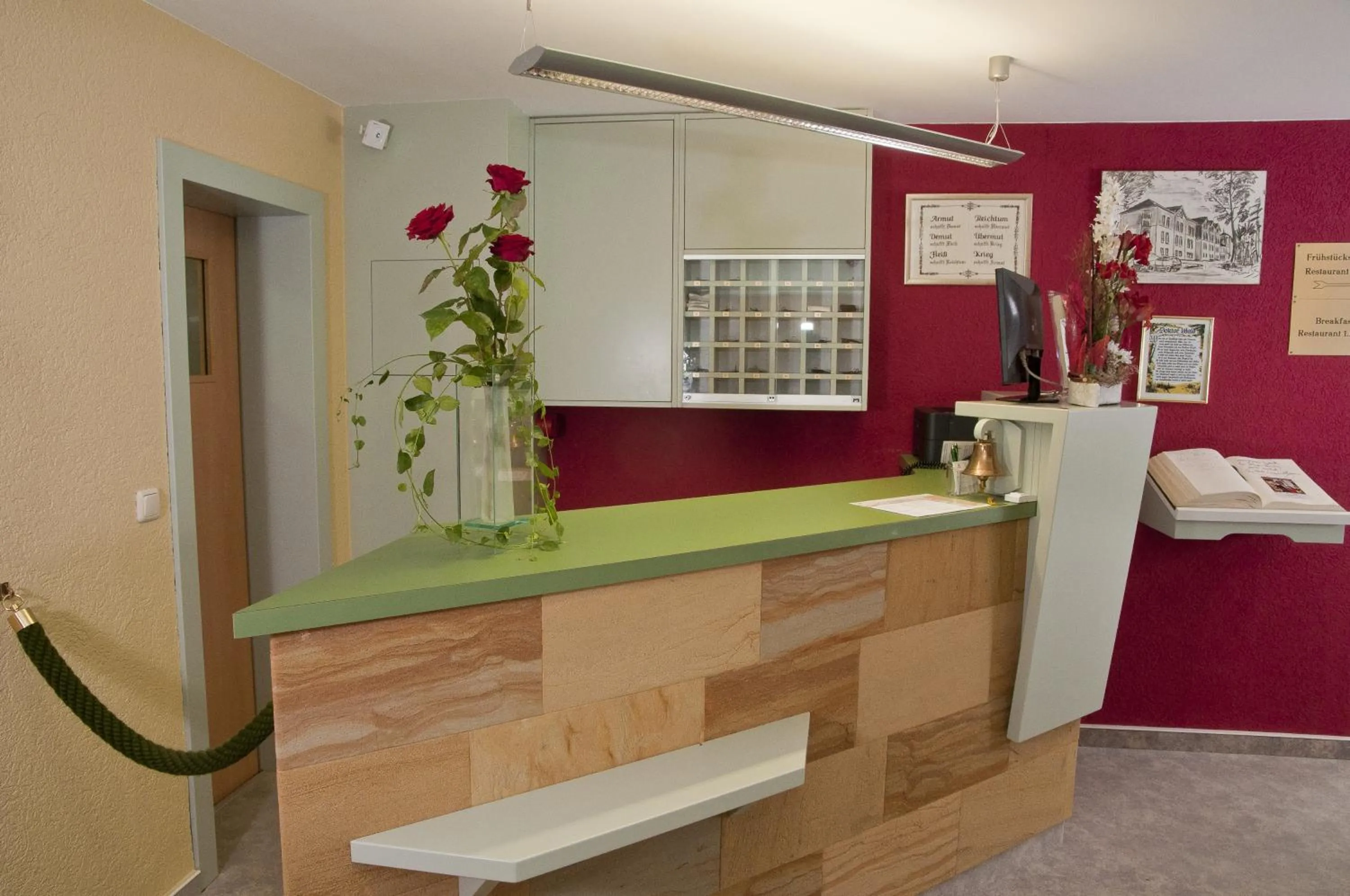 Lobby or reception in Panoramahotel & Restaurant am Marienturm