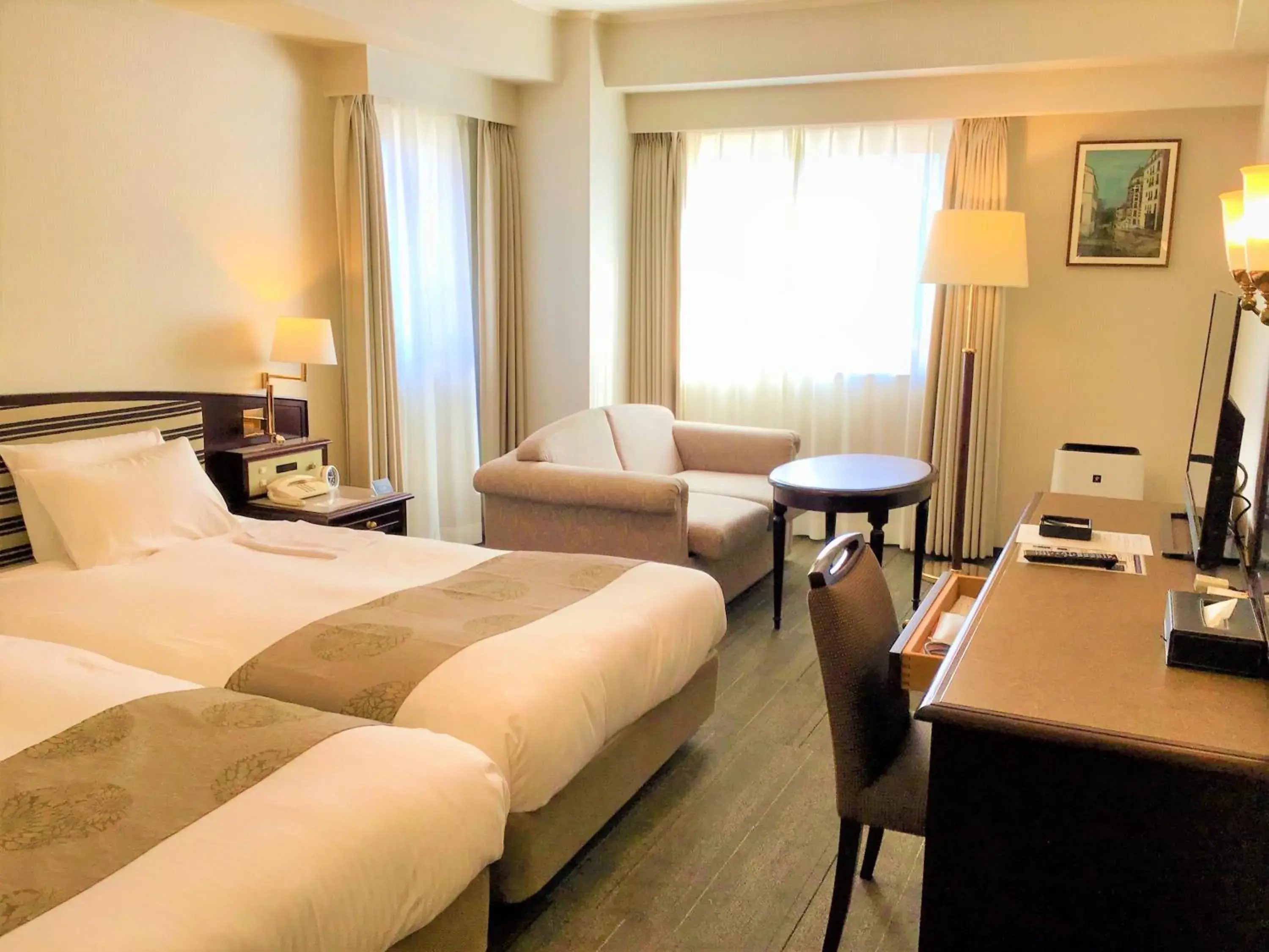 Deluxe Twin Room -Non-Smoking in Hotel Sankyo Fukushima Deluxe Twin Room -Non-Smoking in Hotel Sankyo Fukushima