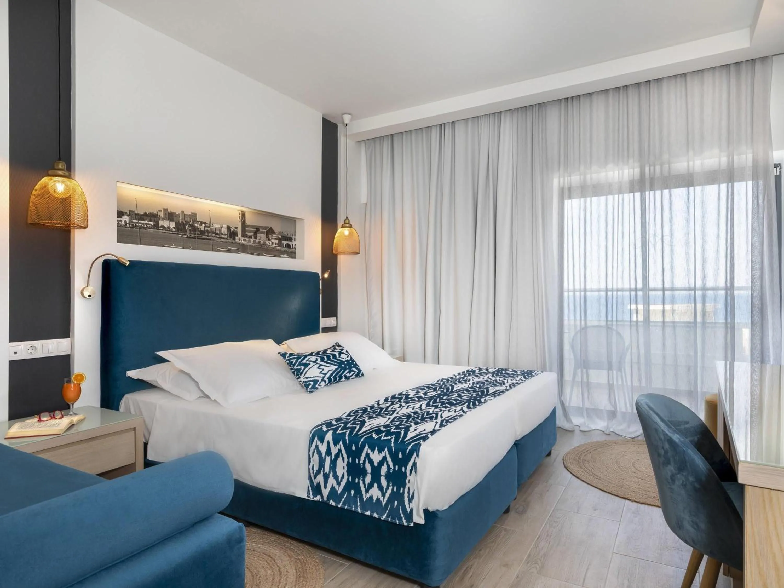 Bedroom, Bed in Mercure Rhodes Alexia Hotel & Spa