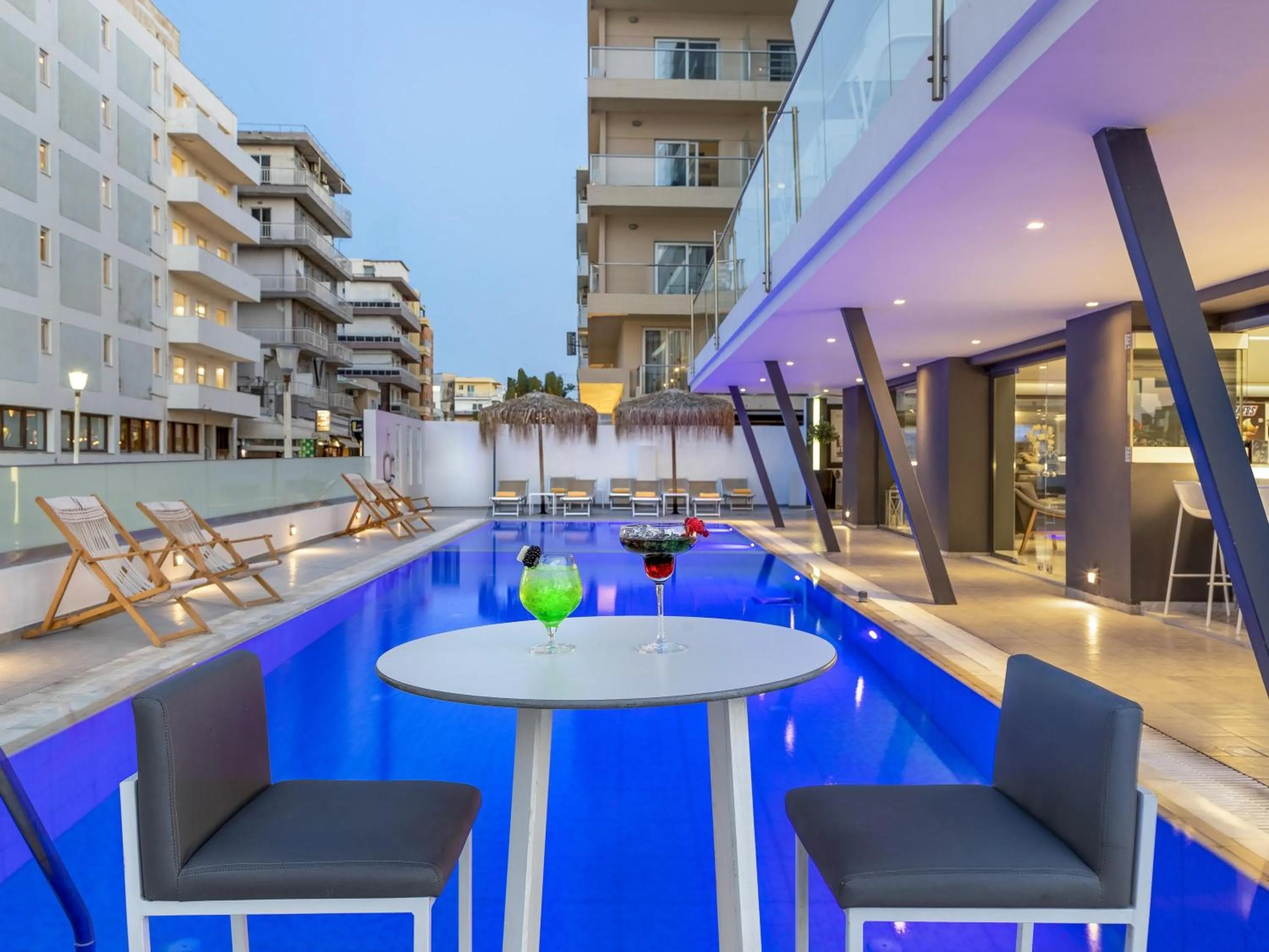 Pool view in Mercure Rhodes Alexia Hotel & Spa