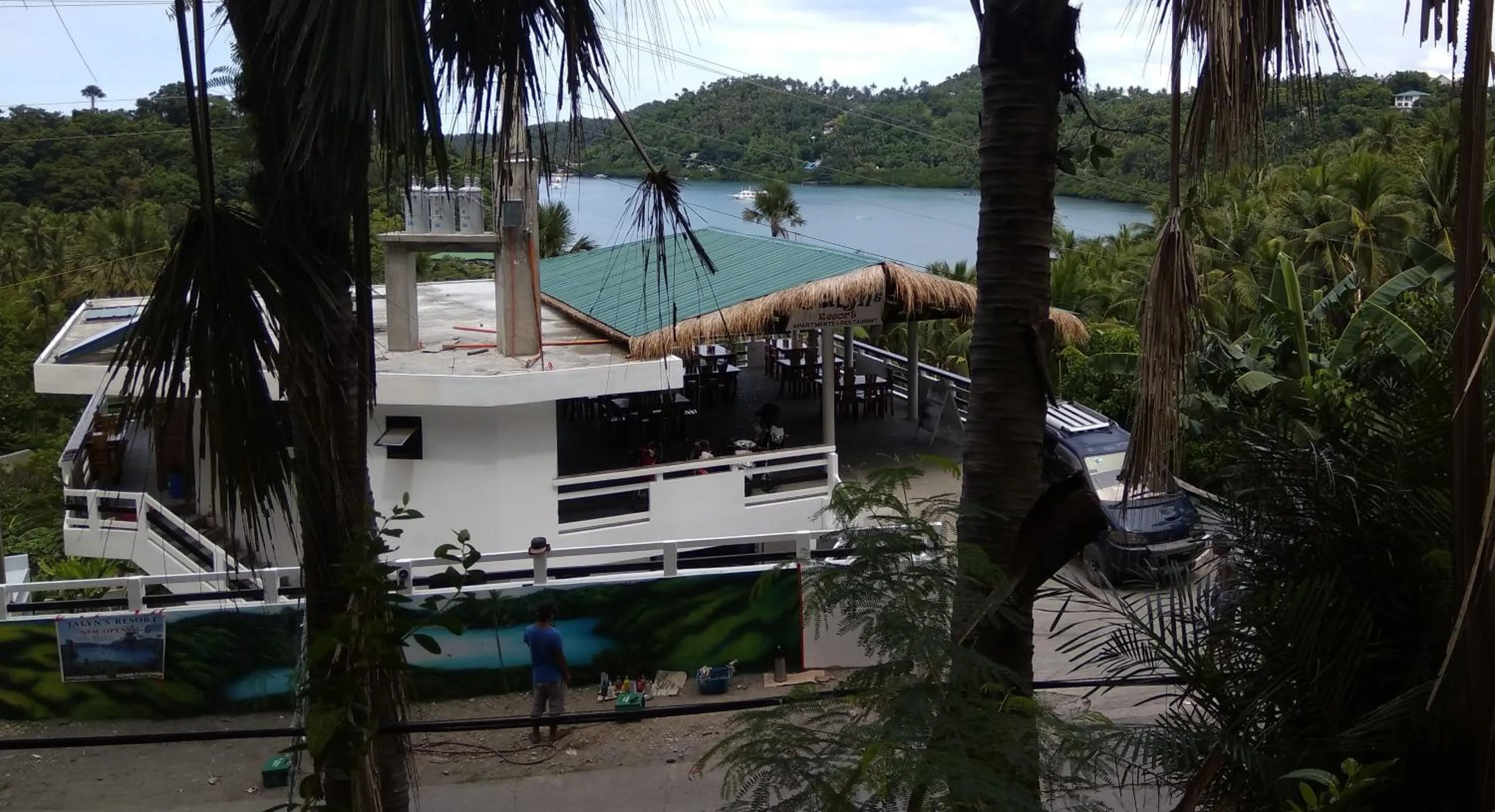 Street view in Jalyn's Resort Sabang