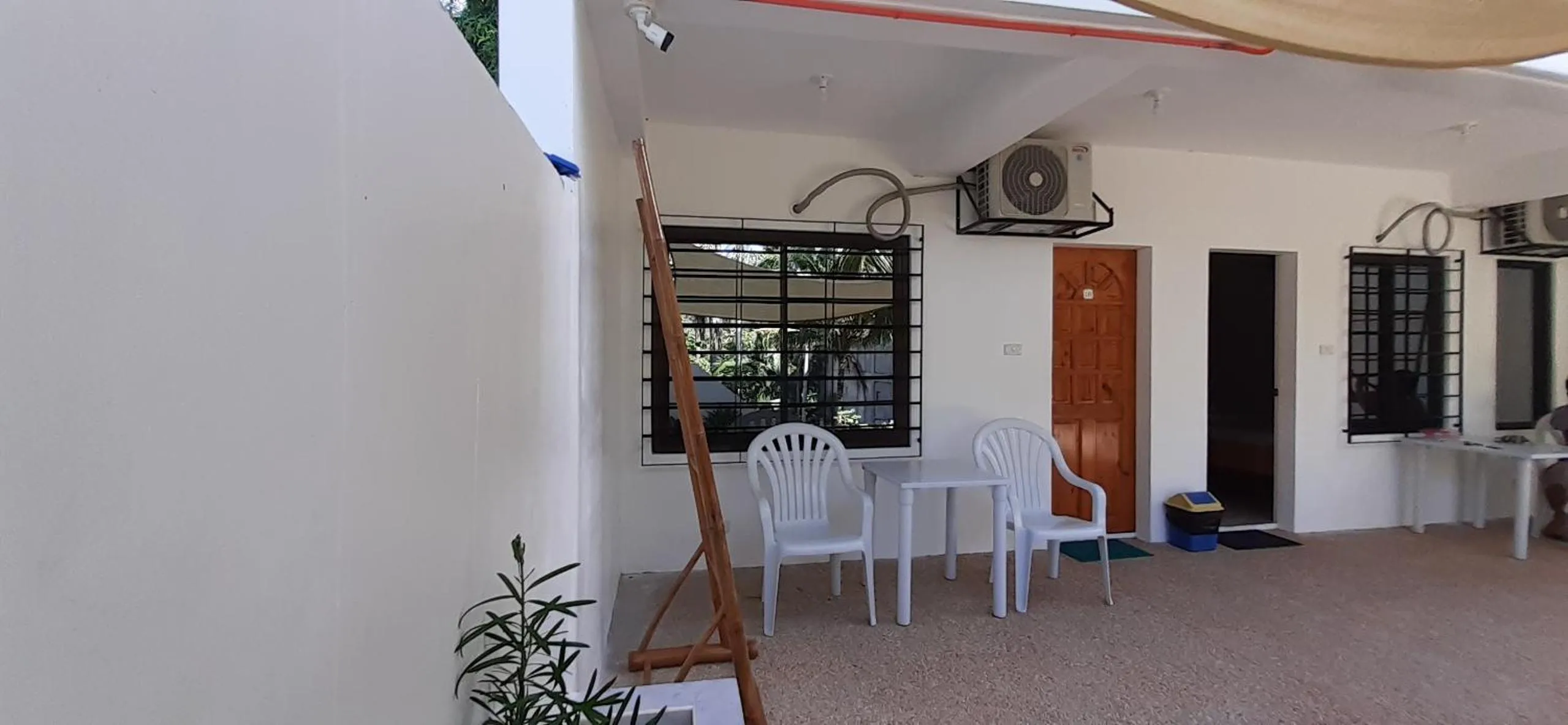 Patio in Jalyn's Resort Sabang