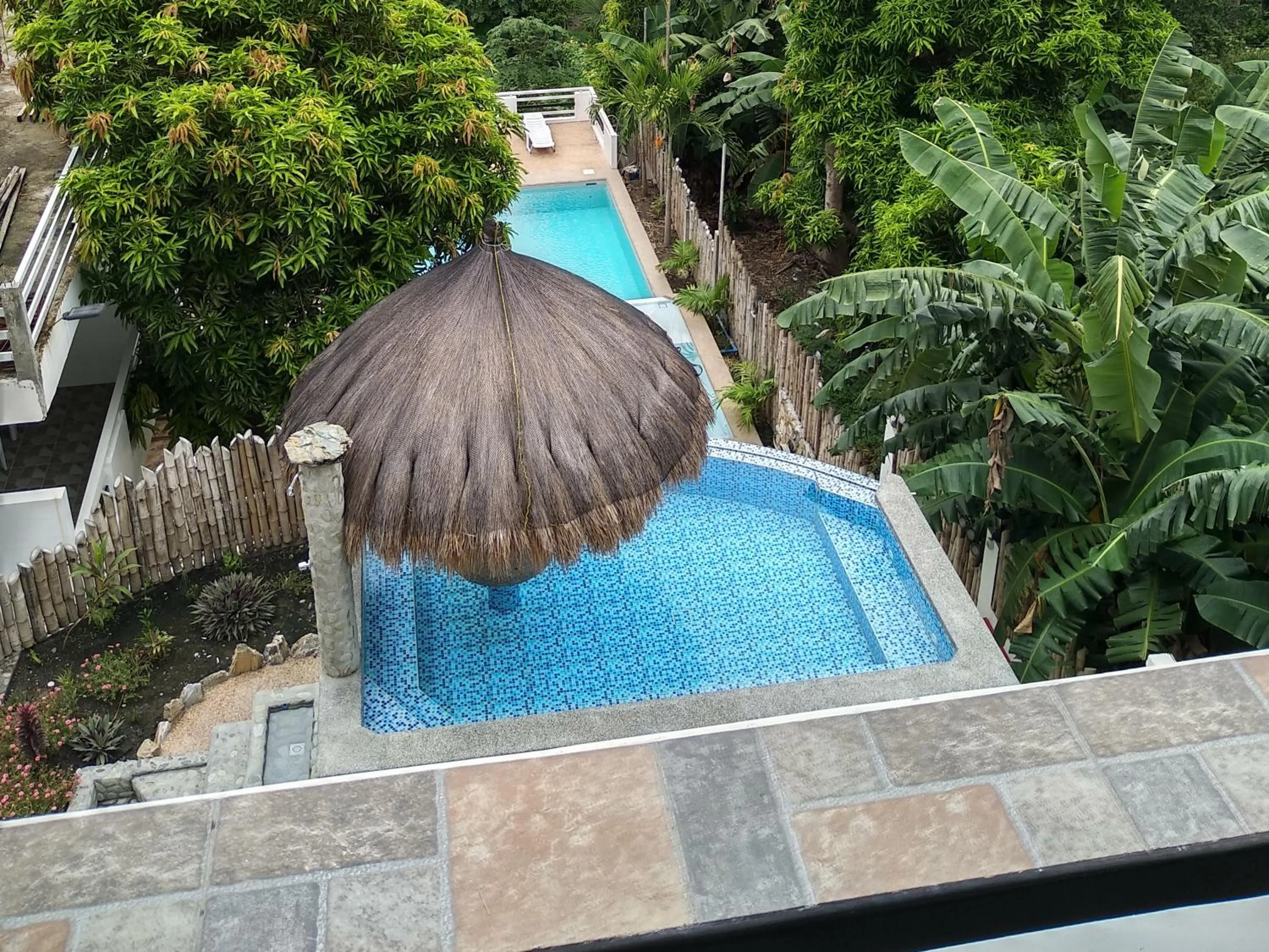 Pool view in Jalyn's Resort Sabang