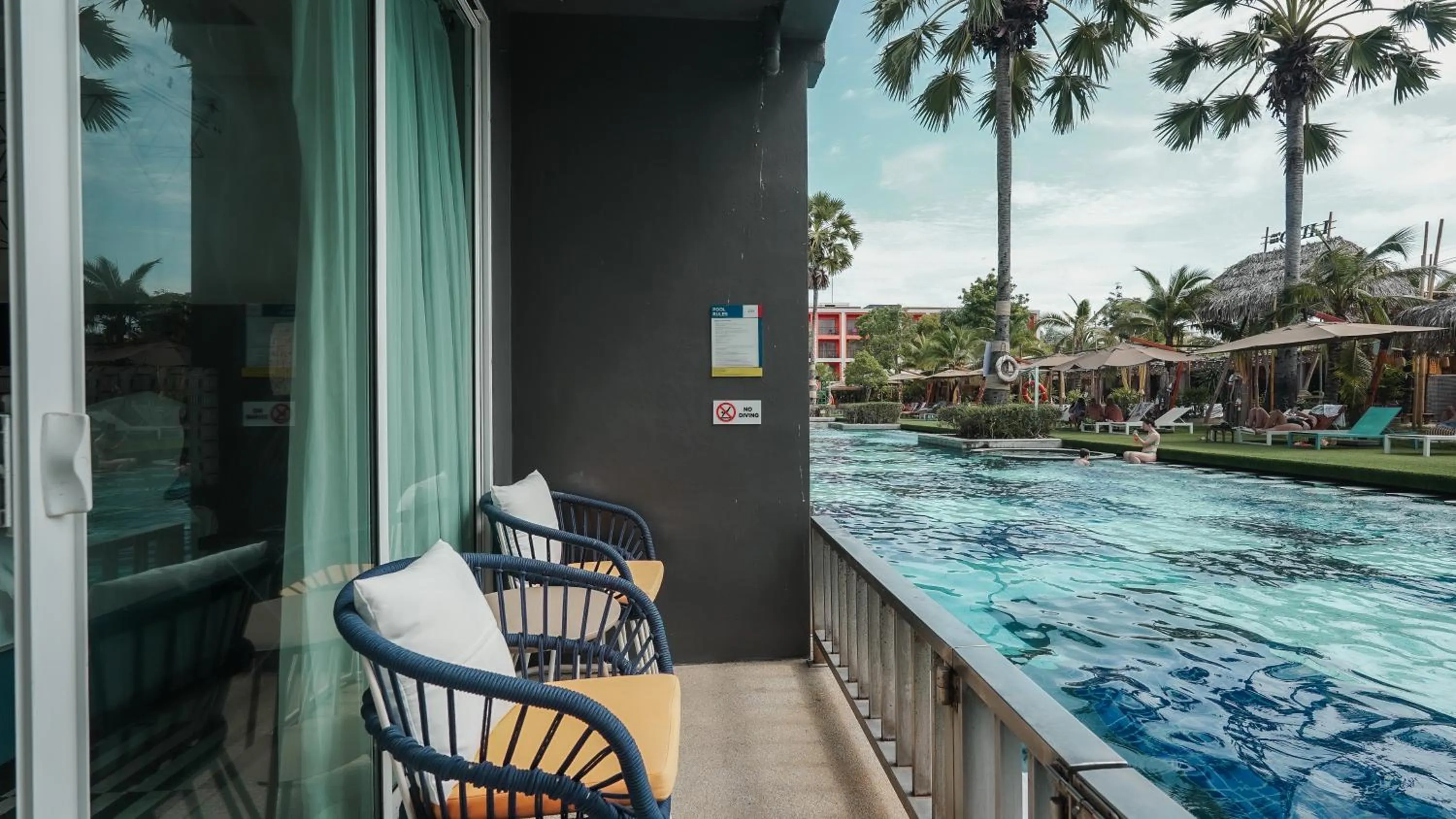 Pool view in Sugar Marina Hotel - ART - Karon Beach