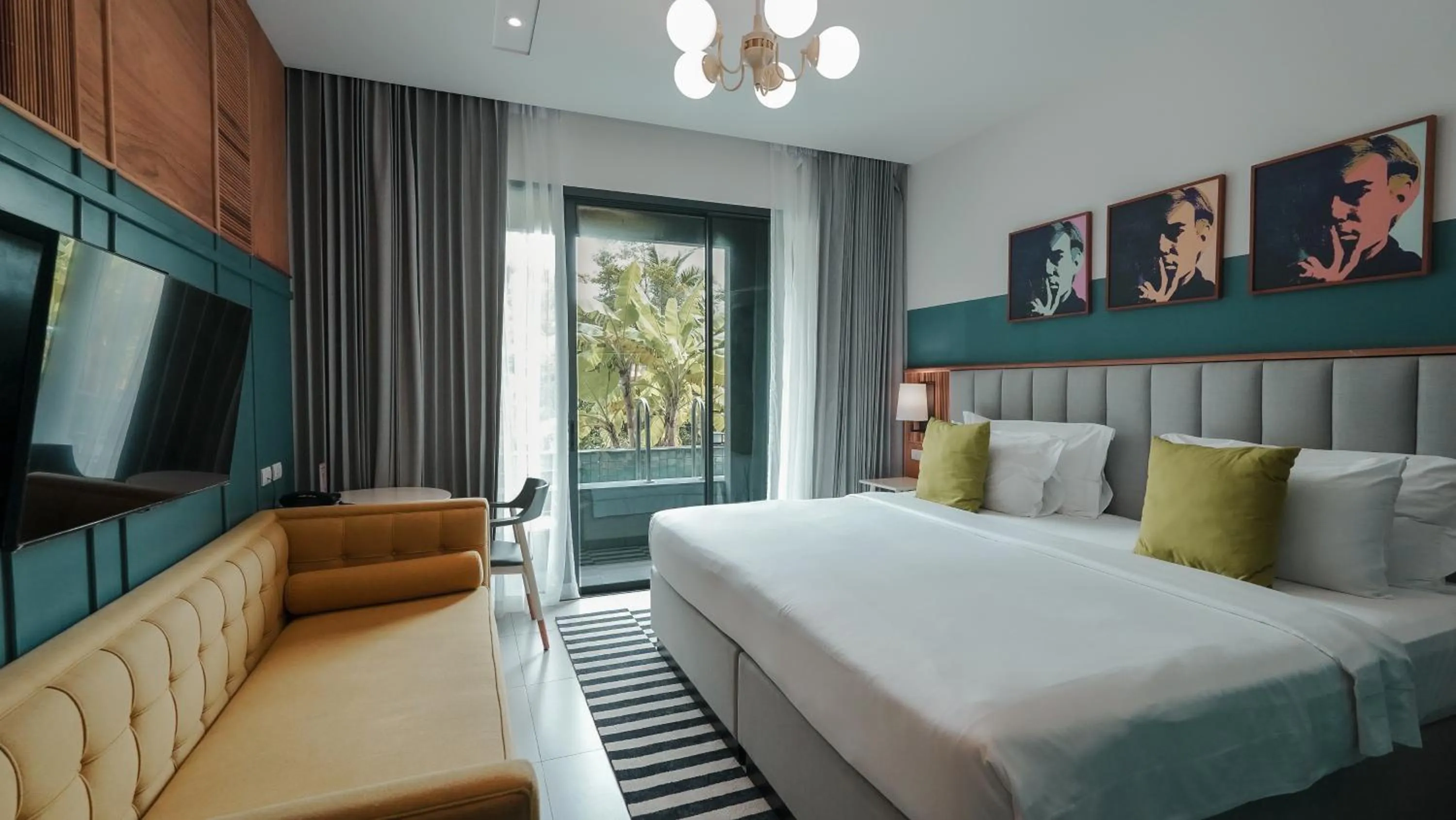 Bedroom, Bed in Sugar Marina Hotel - ART - Karon Beach