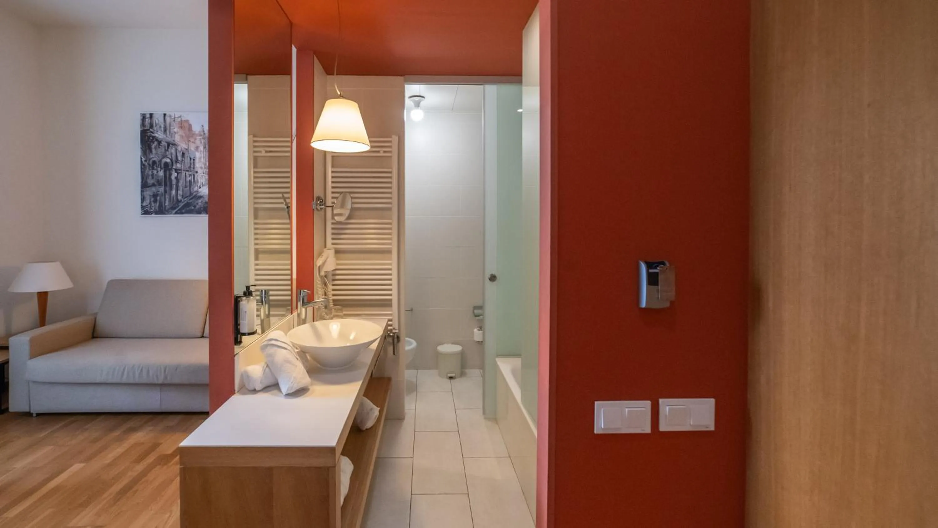 Bathroom in Hotel Balneario Prats