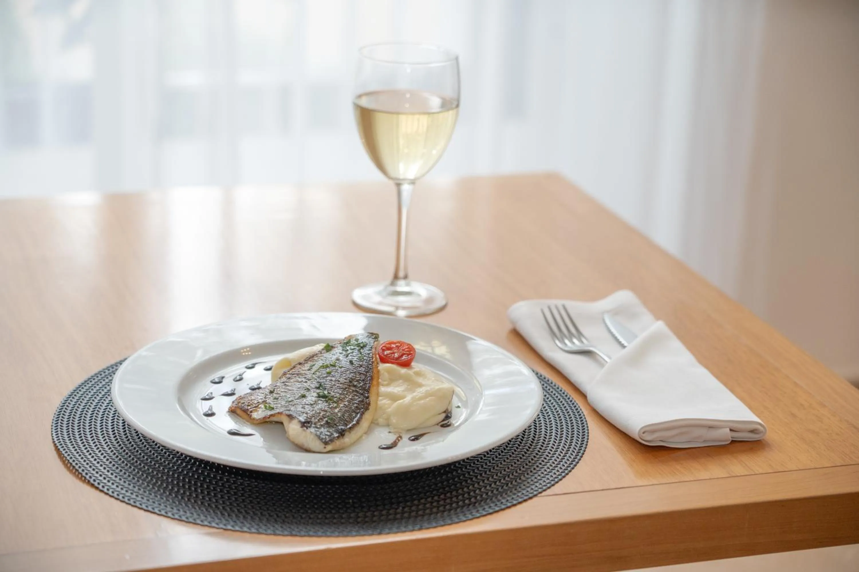 Food and drinks in Hotel Balneario Prats