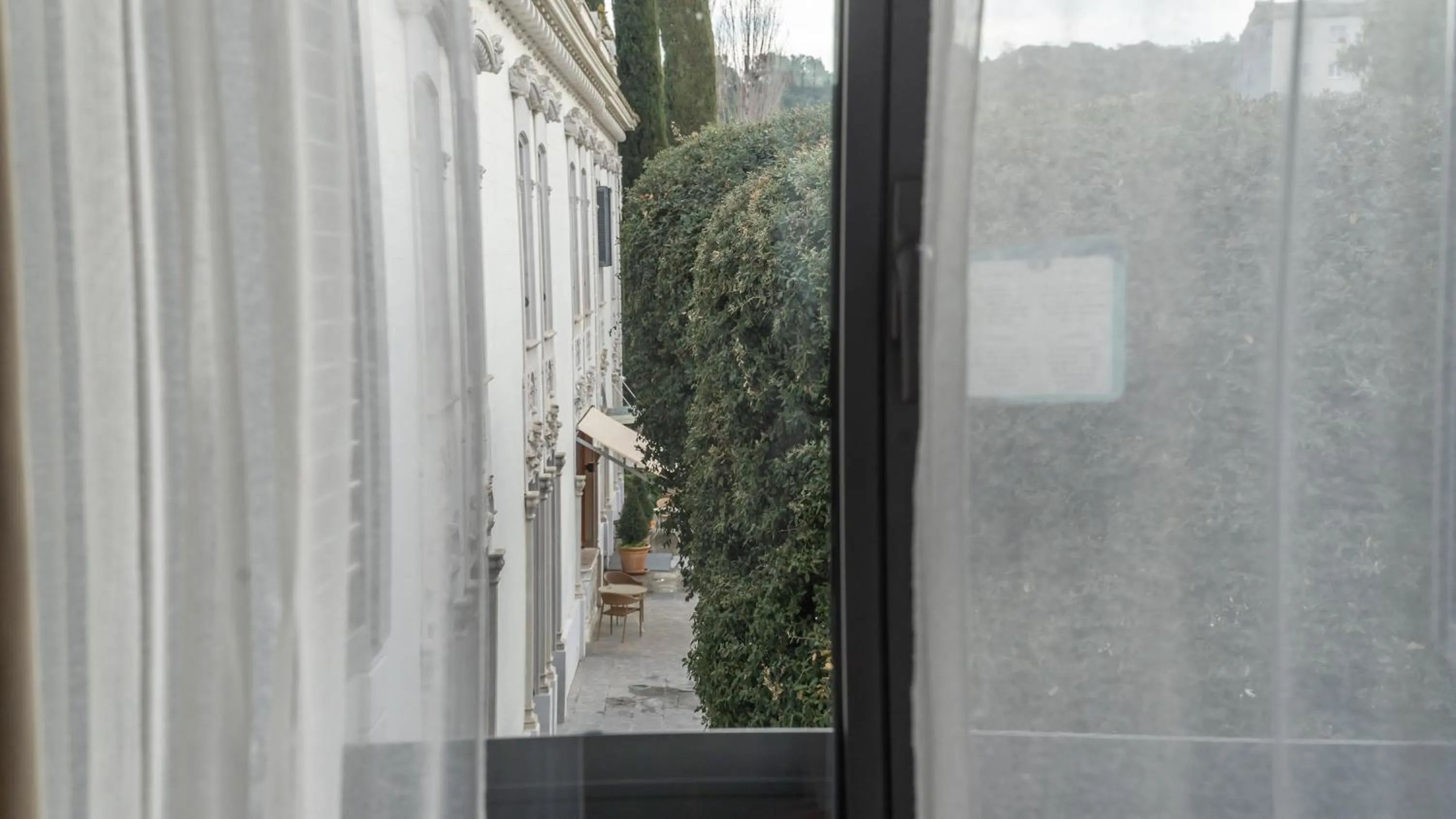 Garden view in Hotel Balneario Prats