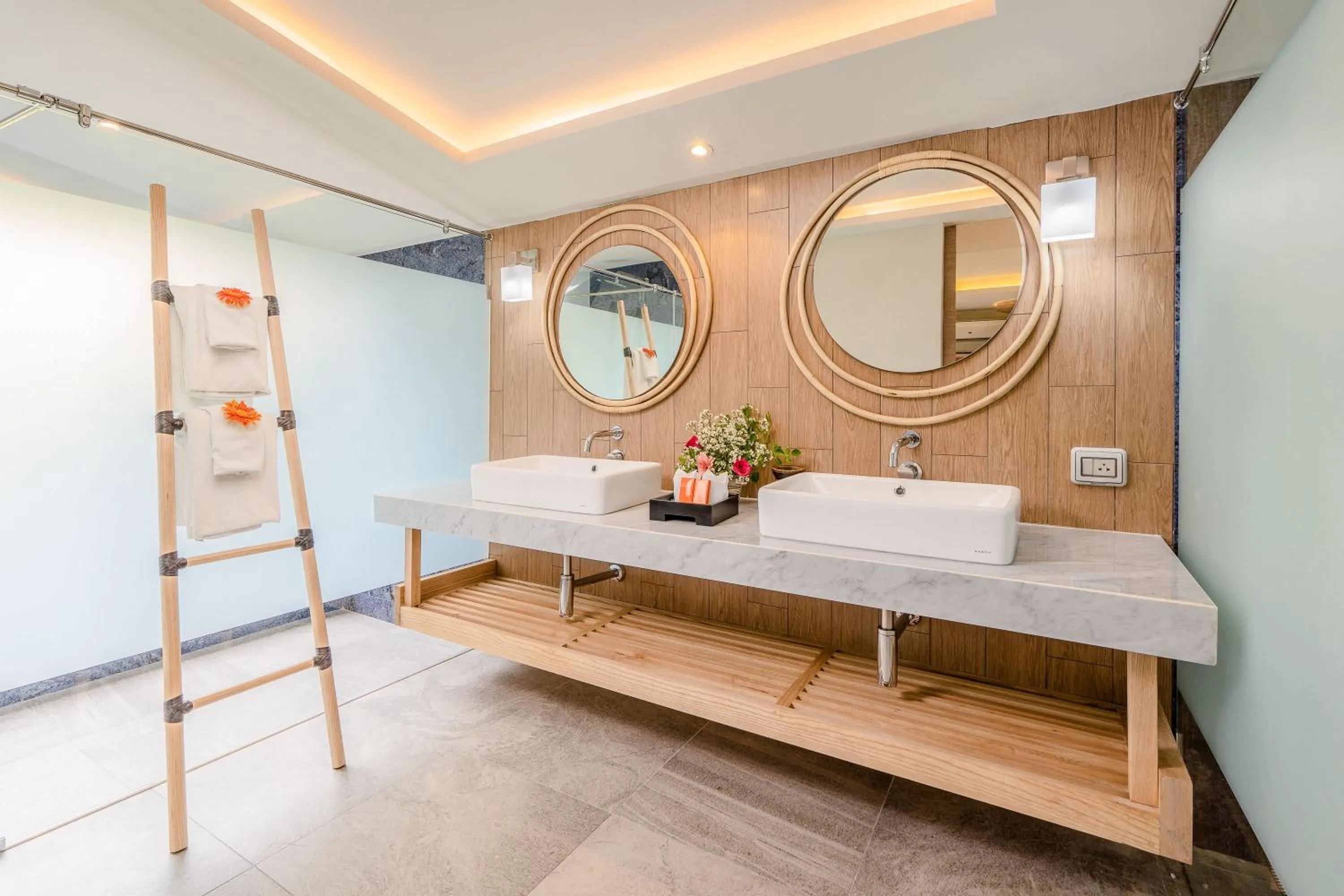 Shower in Rummana Boutique Resort - SHA Plus