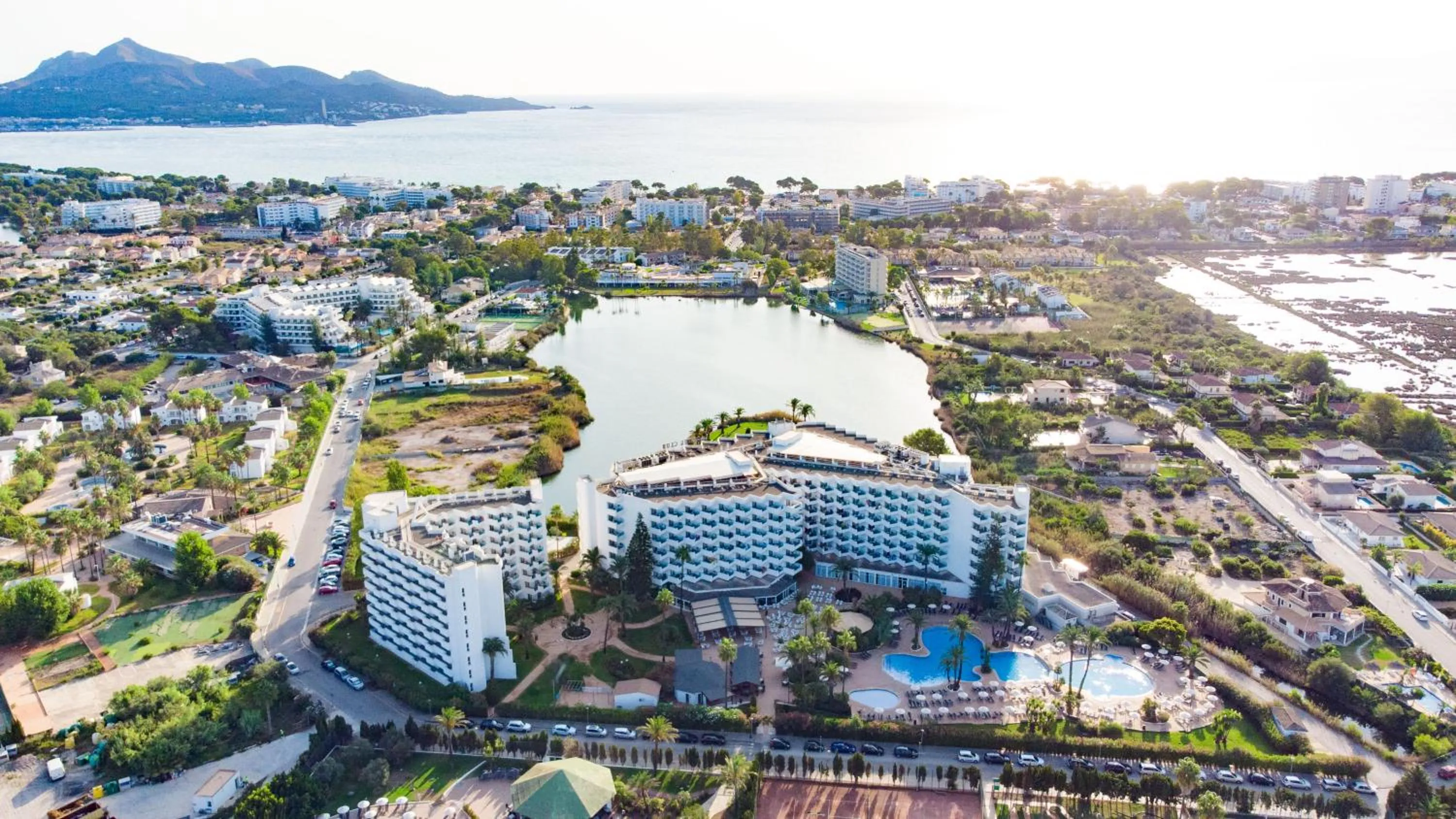 Bird's eye view in Eix Lagotel Holiday Resort