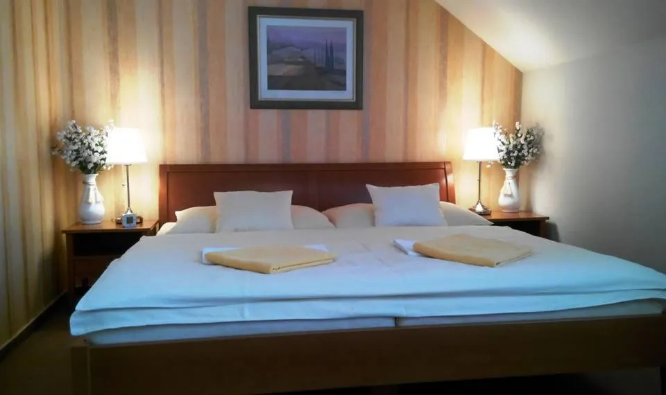 Bed in Pension U Labe