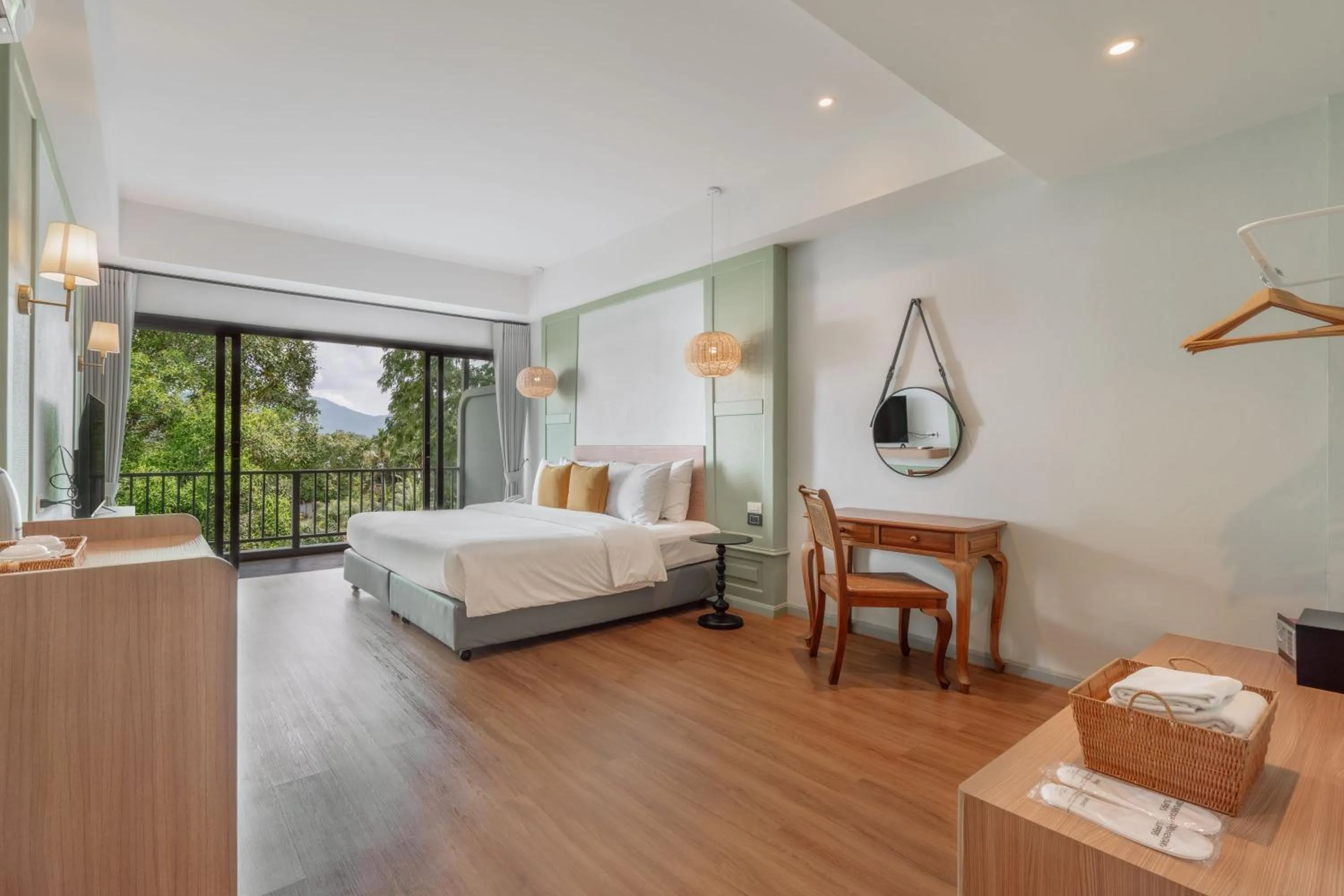 Decorative detail, Bed in Ma Doo Bua Stay - SHA Extra Plus