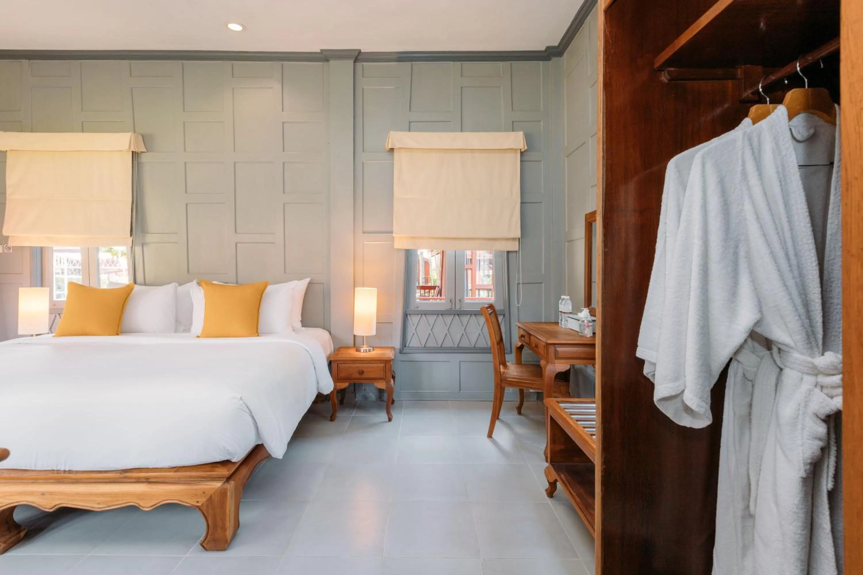 Decorative detail, Bed in Ma Doo Bua Stay - SHA Extra Plus