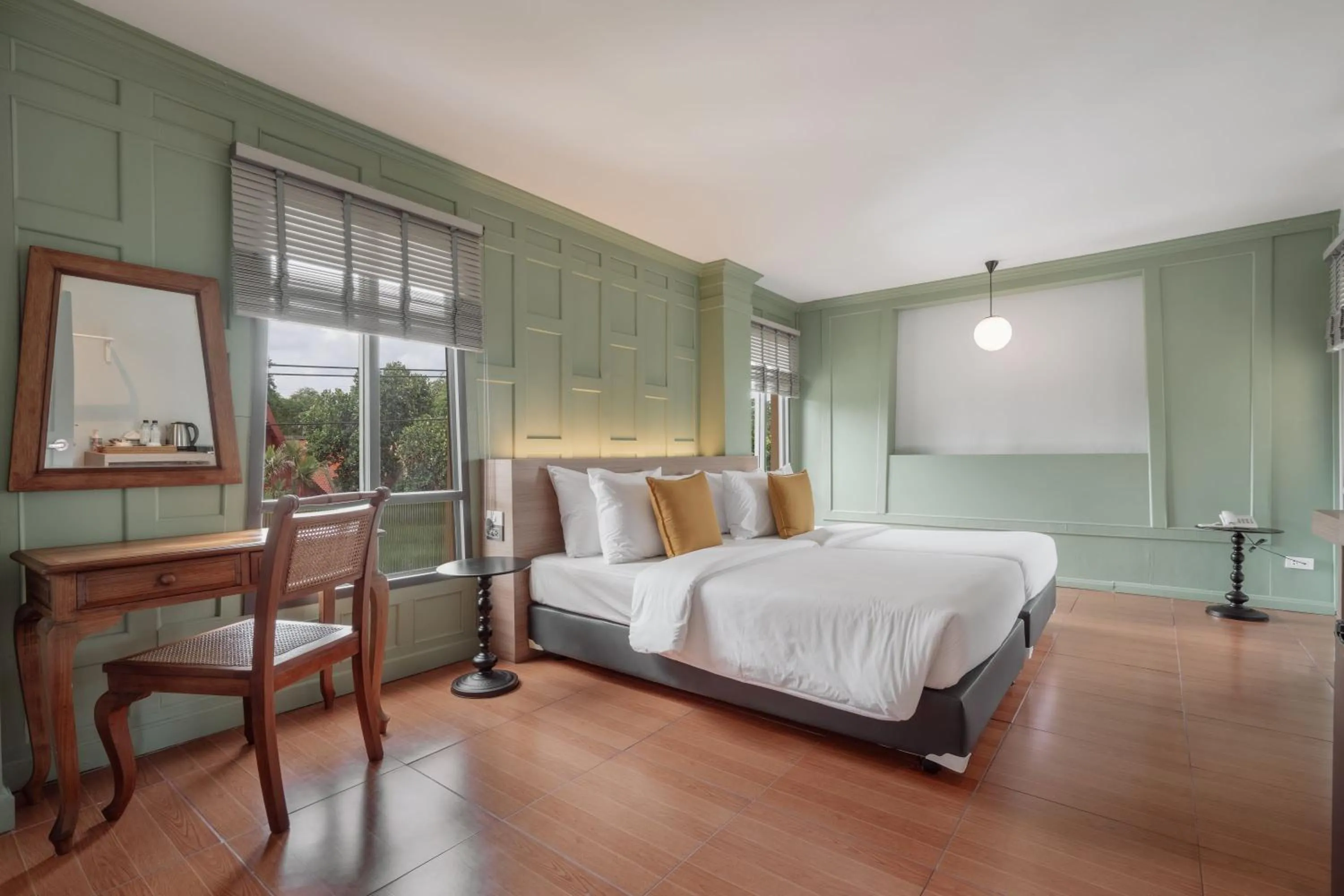 furniture, Bed in Ma Doo Bua Stay - SHA Extra Plus