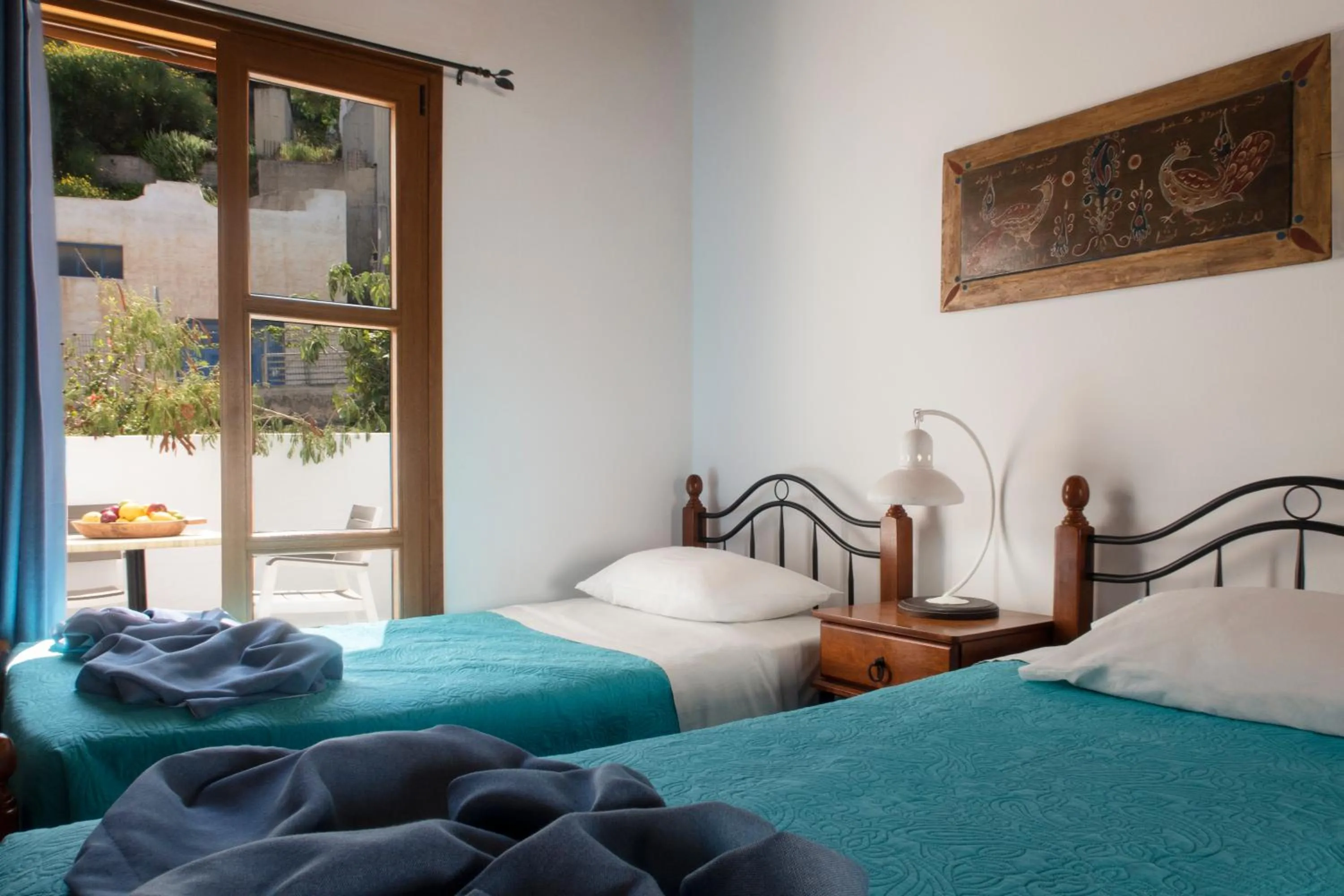 Bed in Panteli Beach Hotel