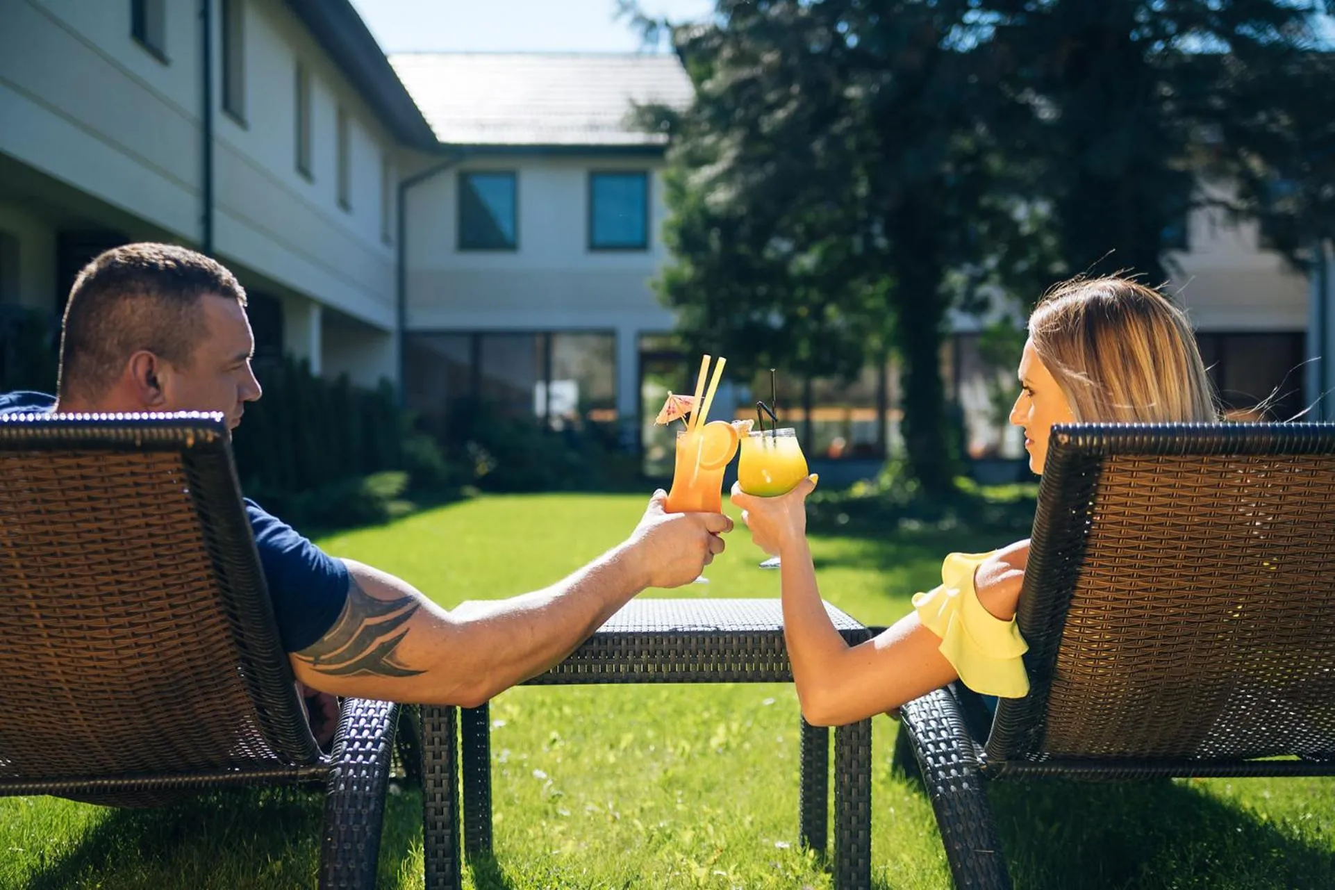 Patio in Hotel Amazonka Conference and Spa
