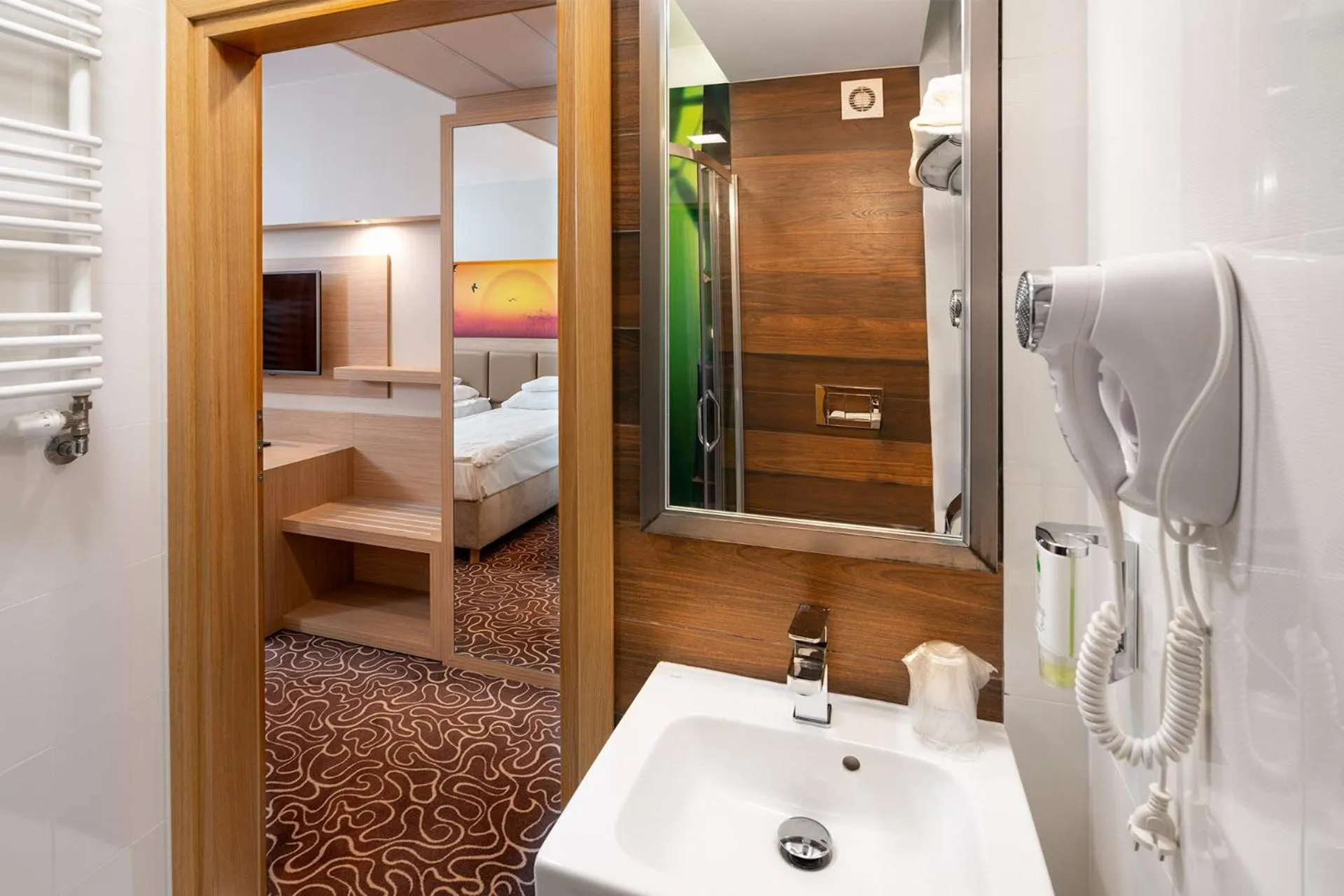 Bed in Hotel Amazonka Conference and Spa