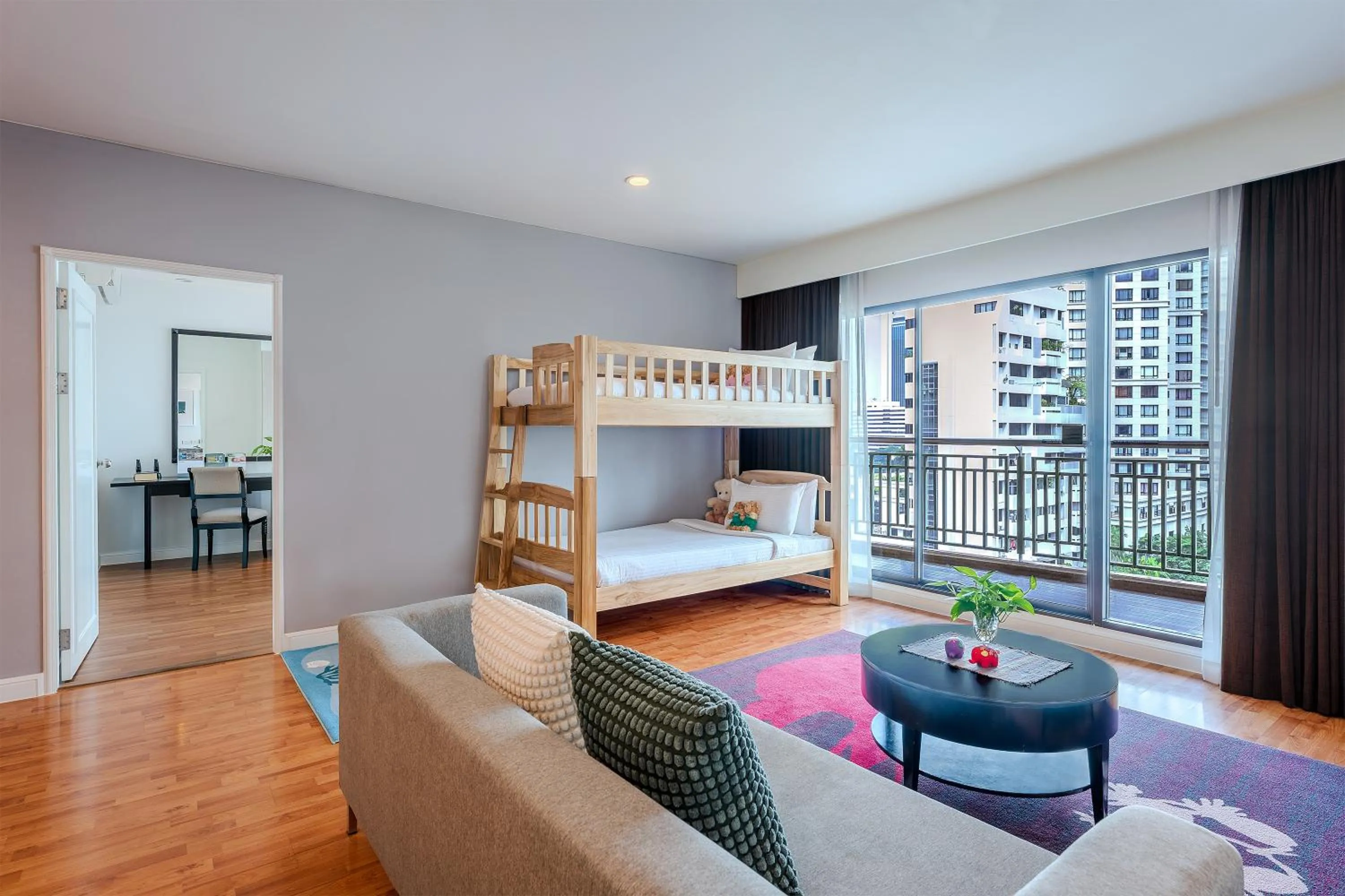 bunk bed, Bed in Somerset Park Suanplu Bangkok