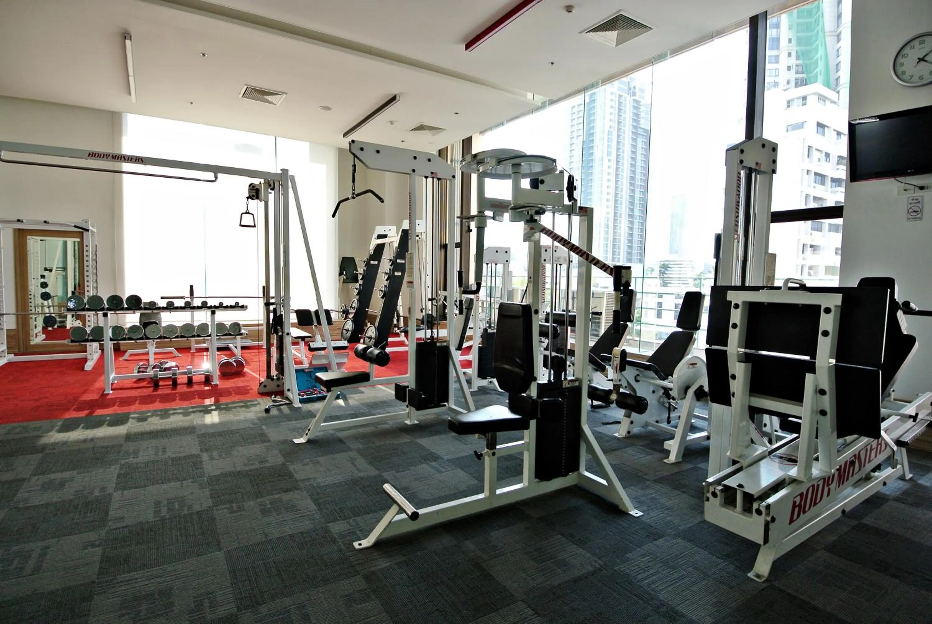 Fitness centre/facilities in Somerset Park Suanplu Bangkok